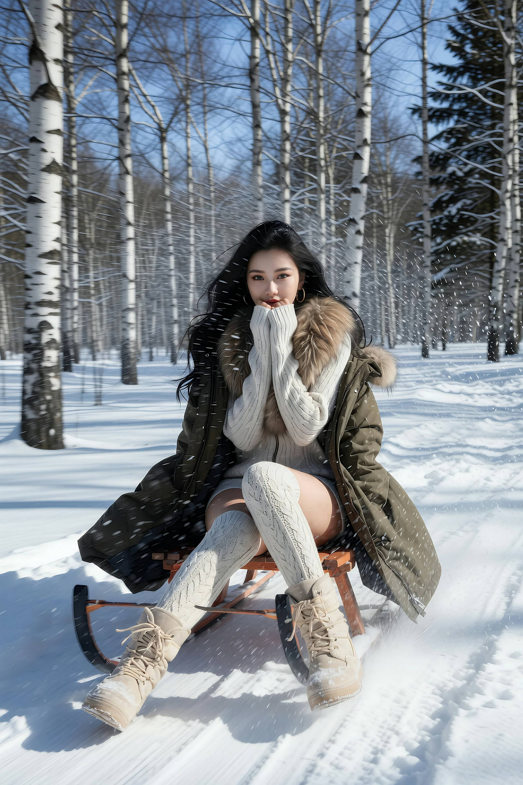 [AiGirl] 乐瑶 雪地 [71P]