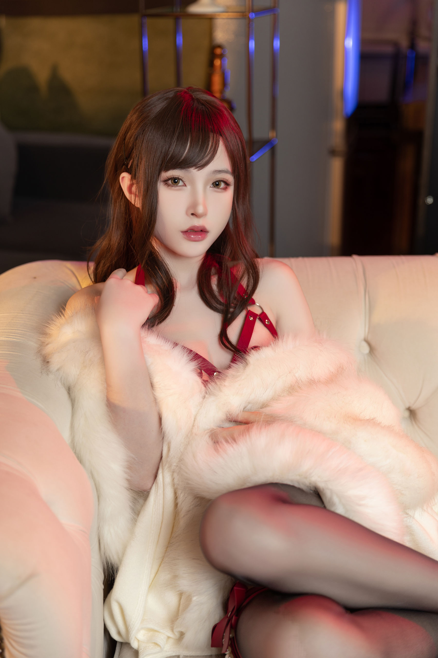 [COSPLAY] 清水由乃 蝴蝶结礼物