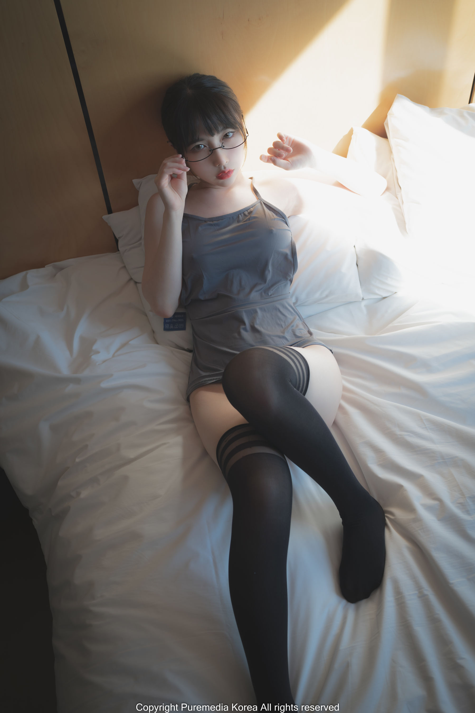 [PURE MEDIA] Uhye 黑丝 浴缸 [107P]