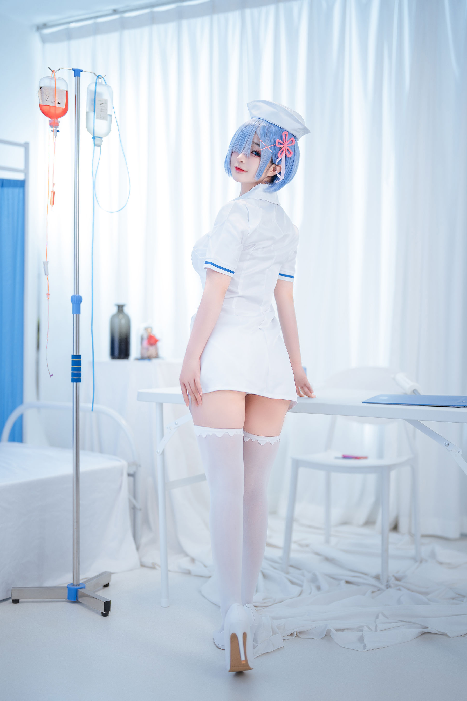 [COSPLAY] 桜井宁宁 – 雷姆护士