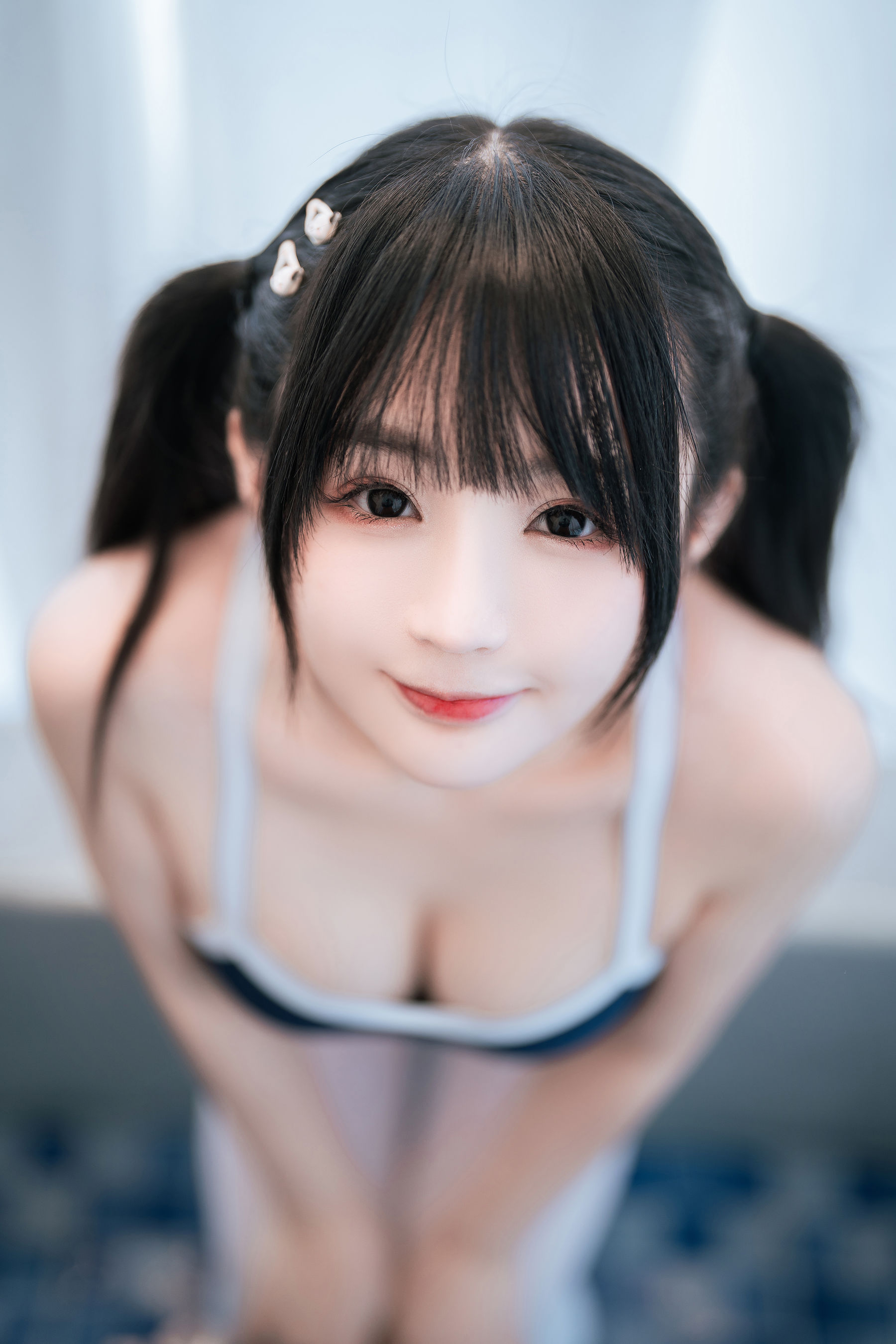 [COSPLAY] 桜井宁宁 – 白丝死库水