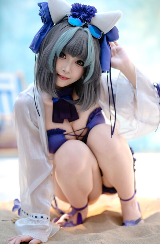 [COSPLAY] Bangni邦尼 泳装柴郡