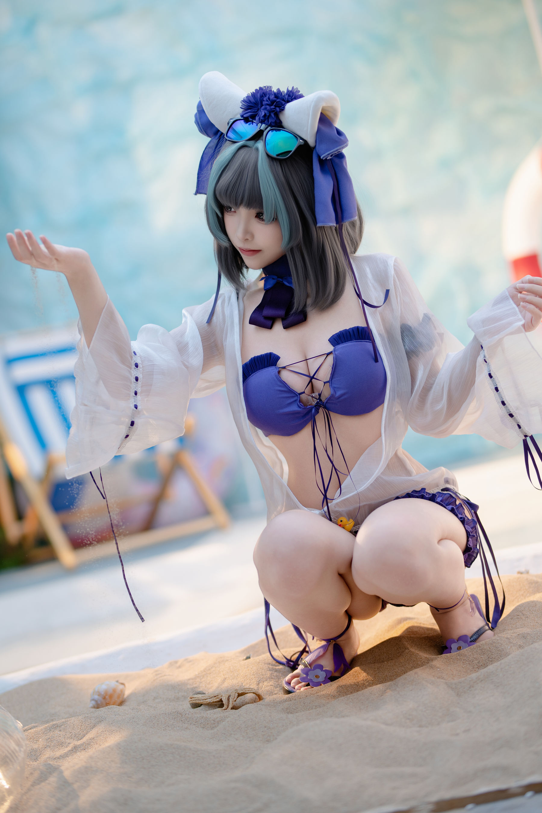 [COSPLAY] Bangni邦尼 泳装柴郡