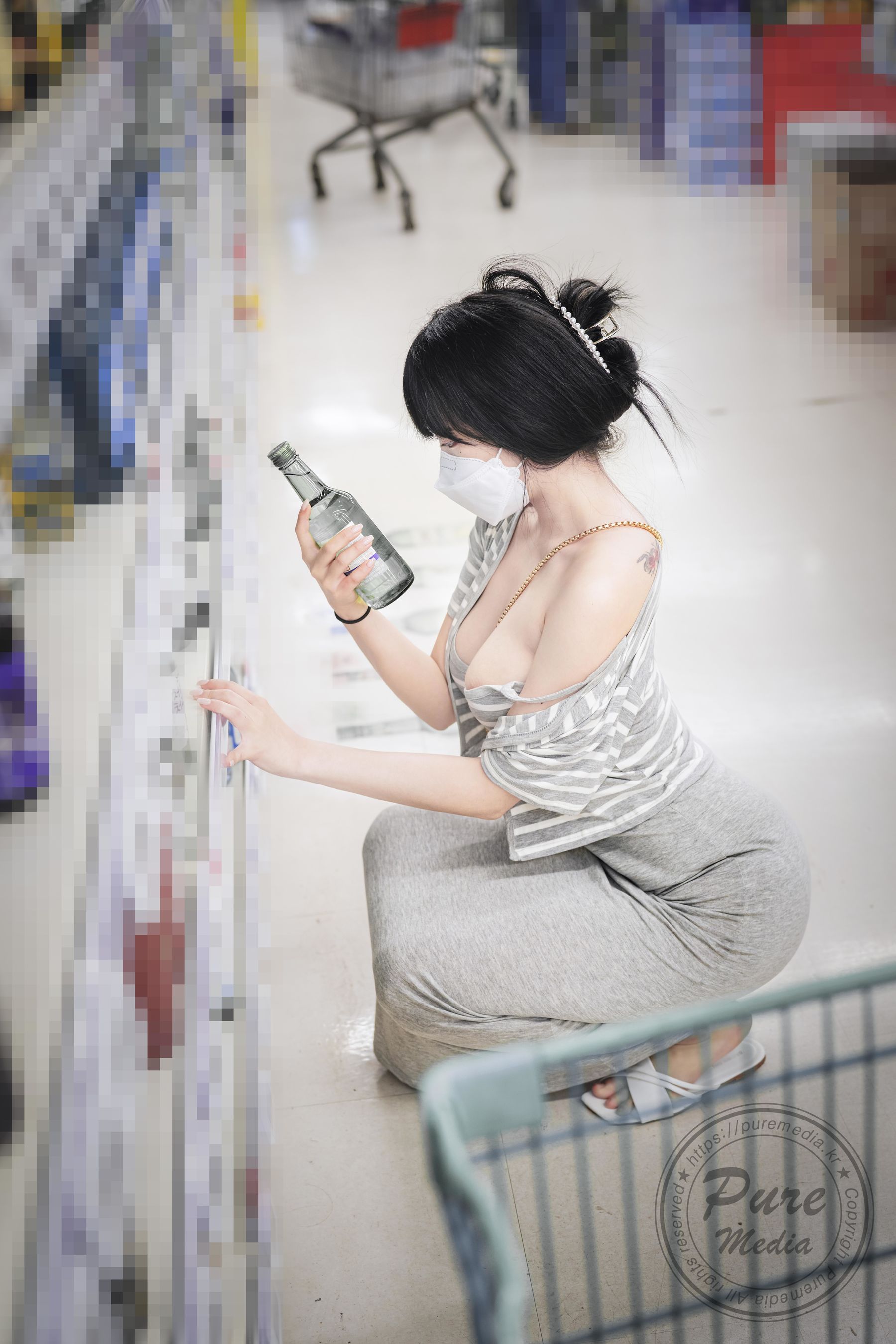 [PURE MEDIA]  Aram 超市少妇 [157P]