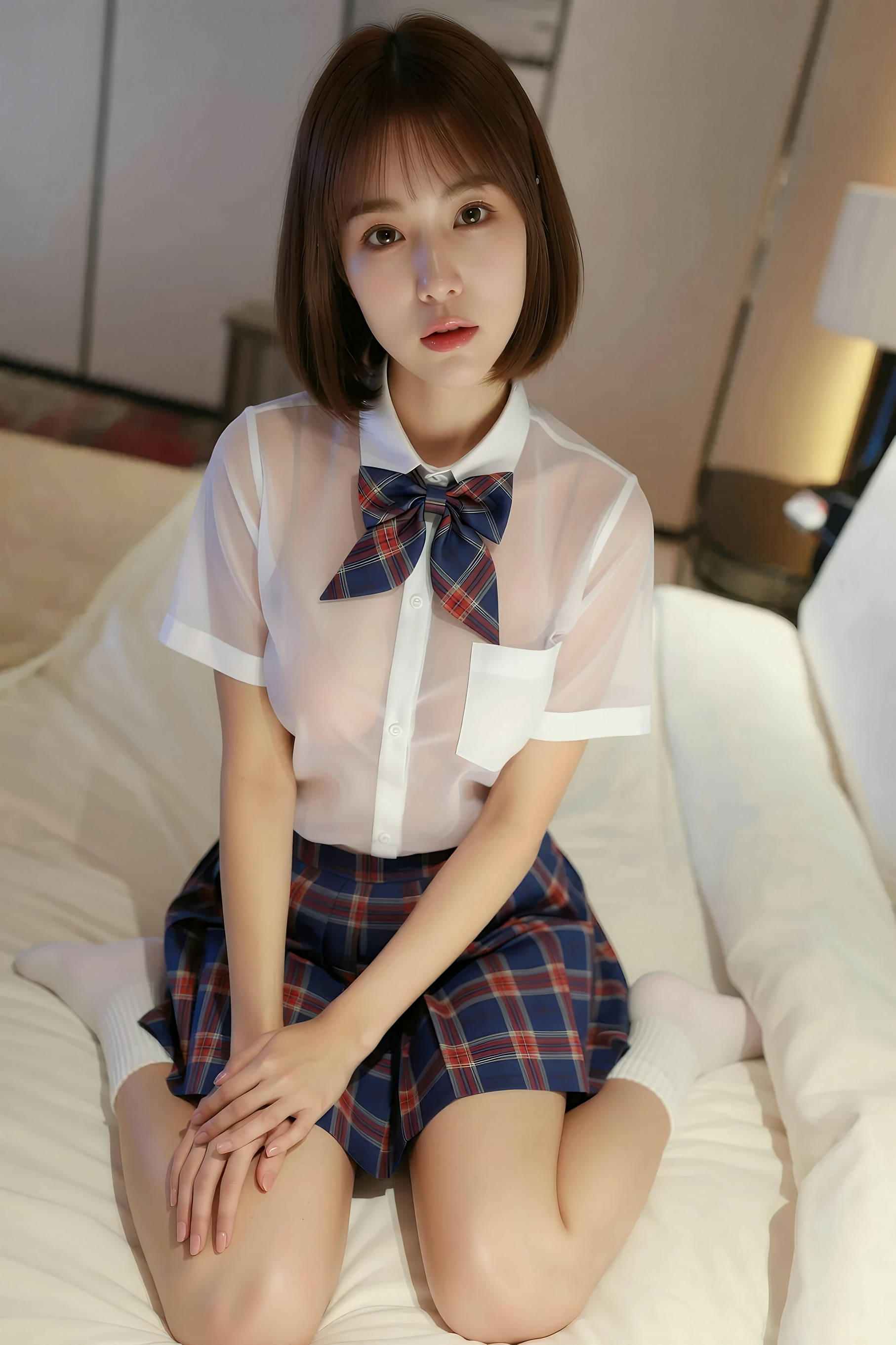 [AiGirl] 小乔不乔 JK裙 [88P]