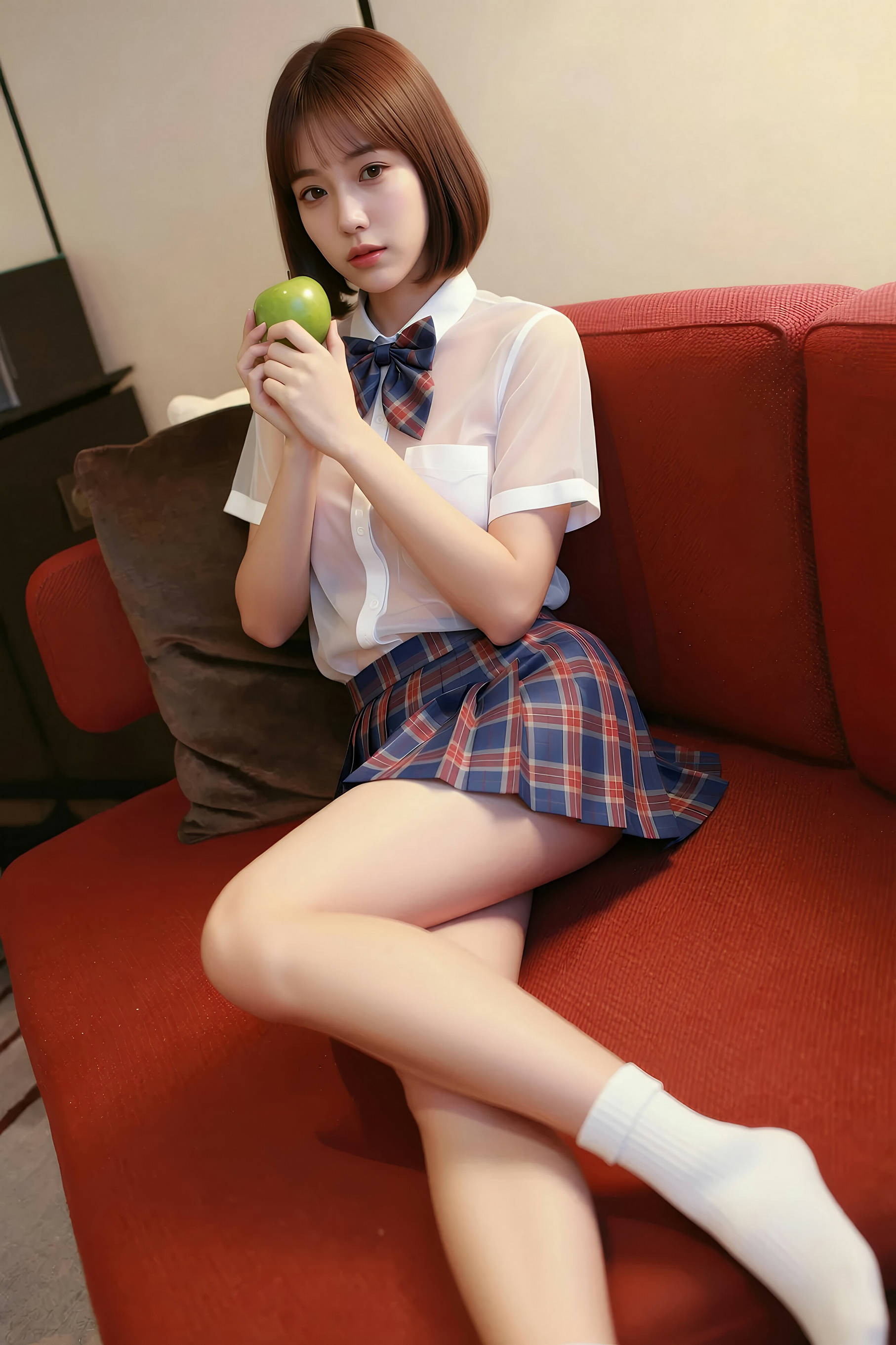 [AiGirl] 小乔不乔 JK裙 [88P]