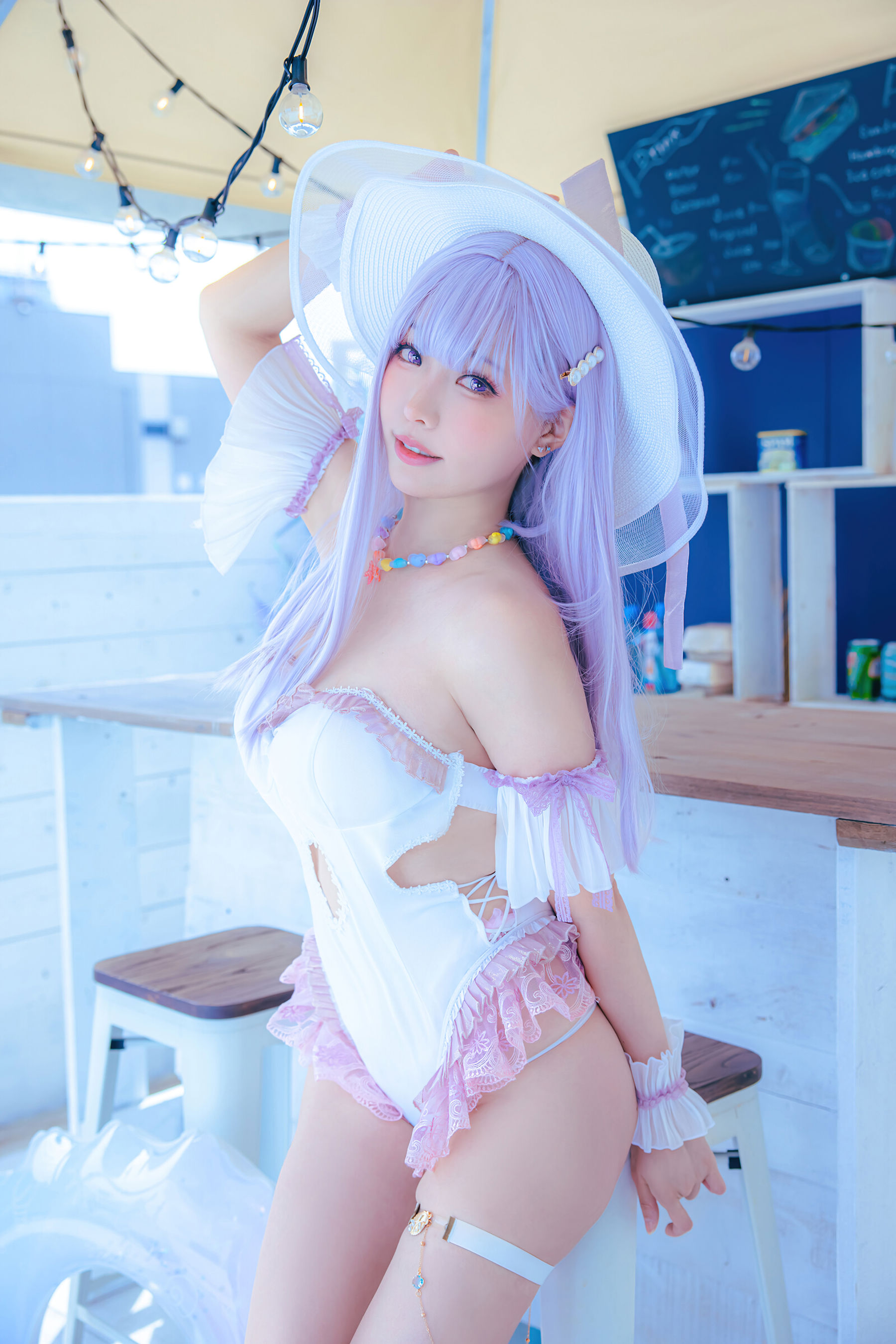 [COSPLAY] Ely_eee(ElyEE子) – Plymouth Swimsuit