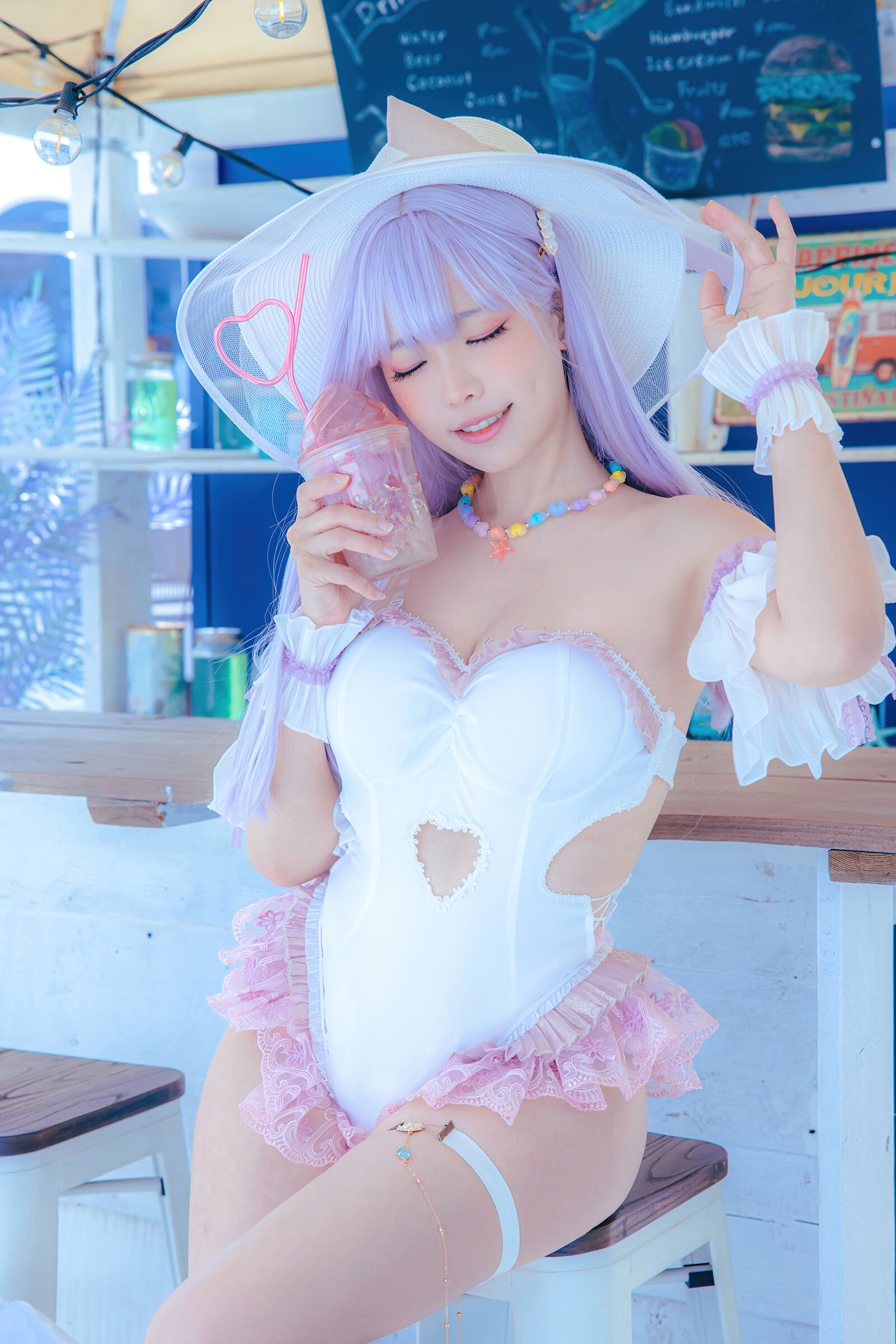 [COSPLAY] Ely_eee(ElyEE子) – Plymouth Swimsuit