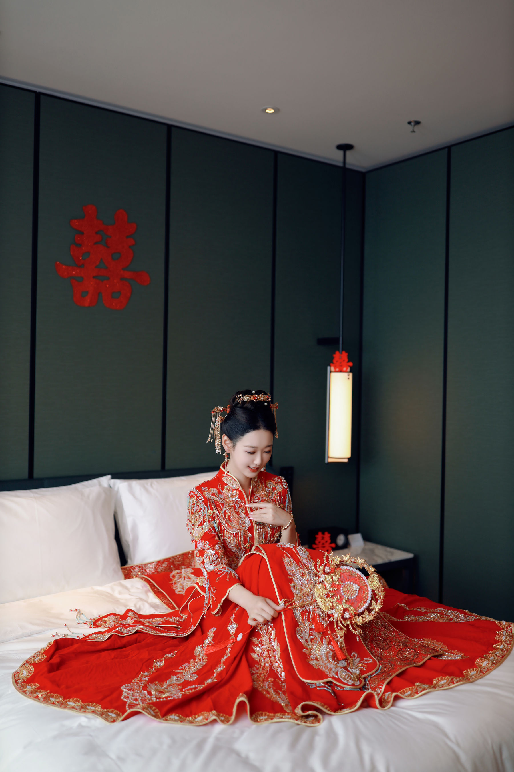 [秀人内购] 唐安琪 诱人私拍福利 新娘写真