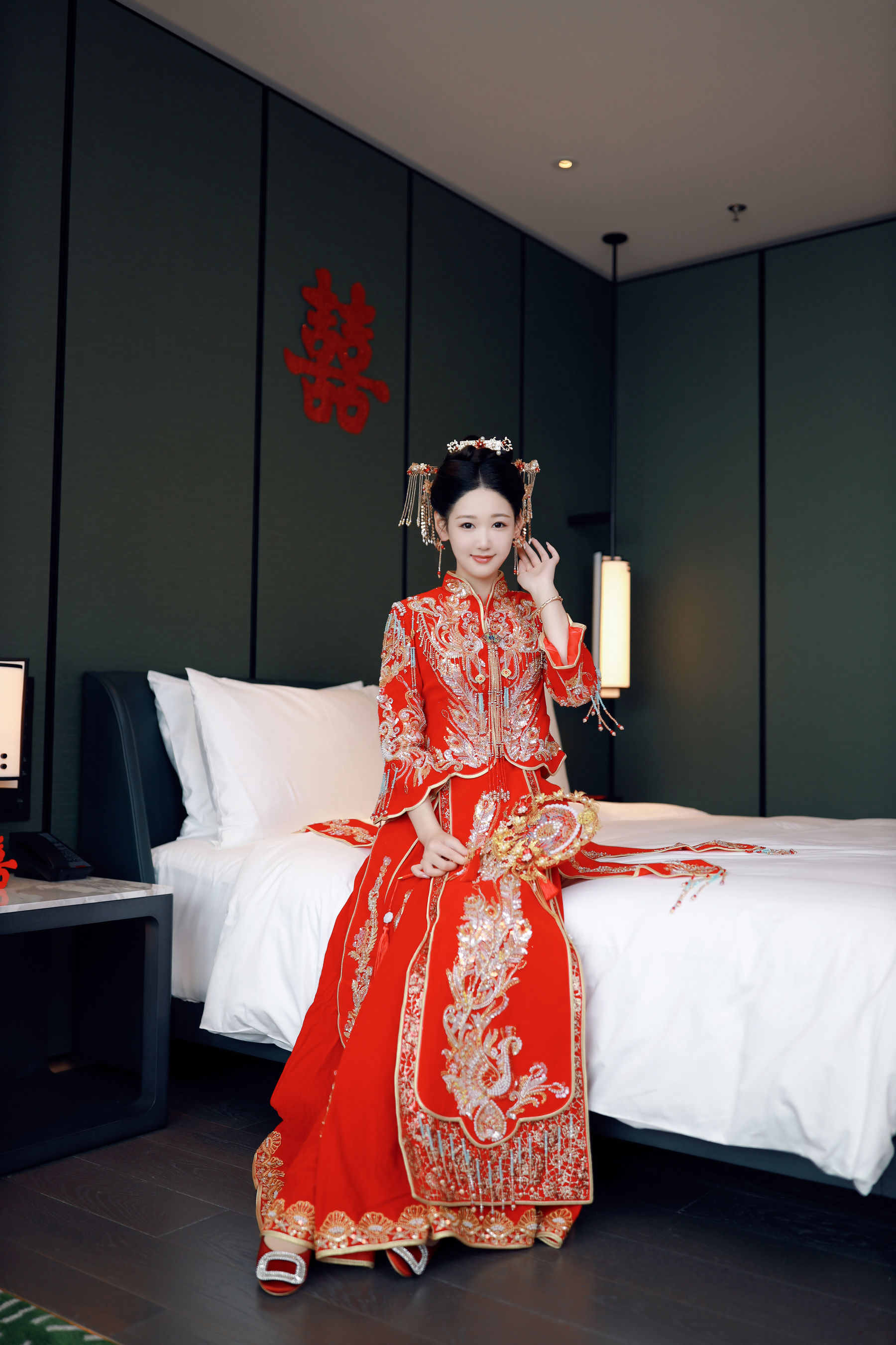 [秀人内购] 唐安琪 诱人私拍福利 新娘写真