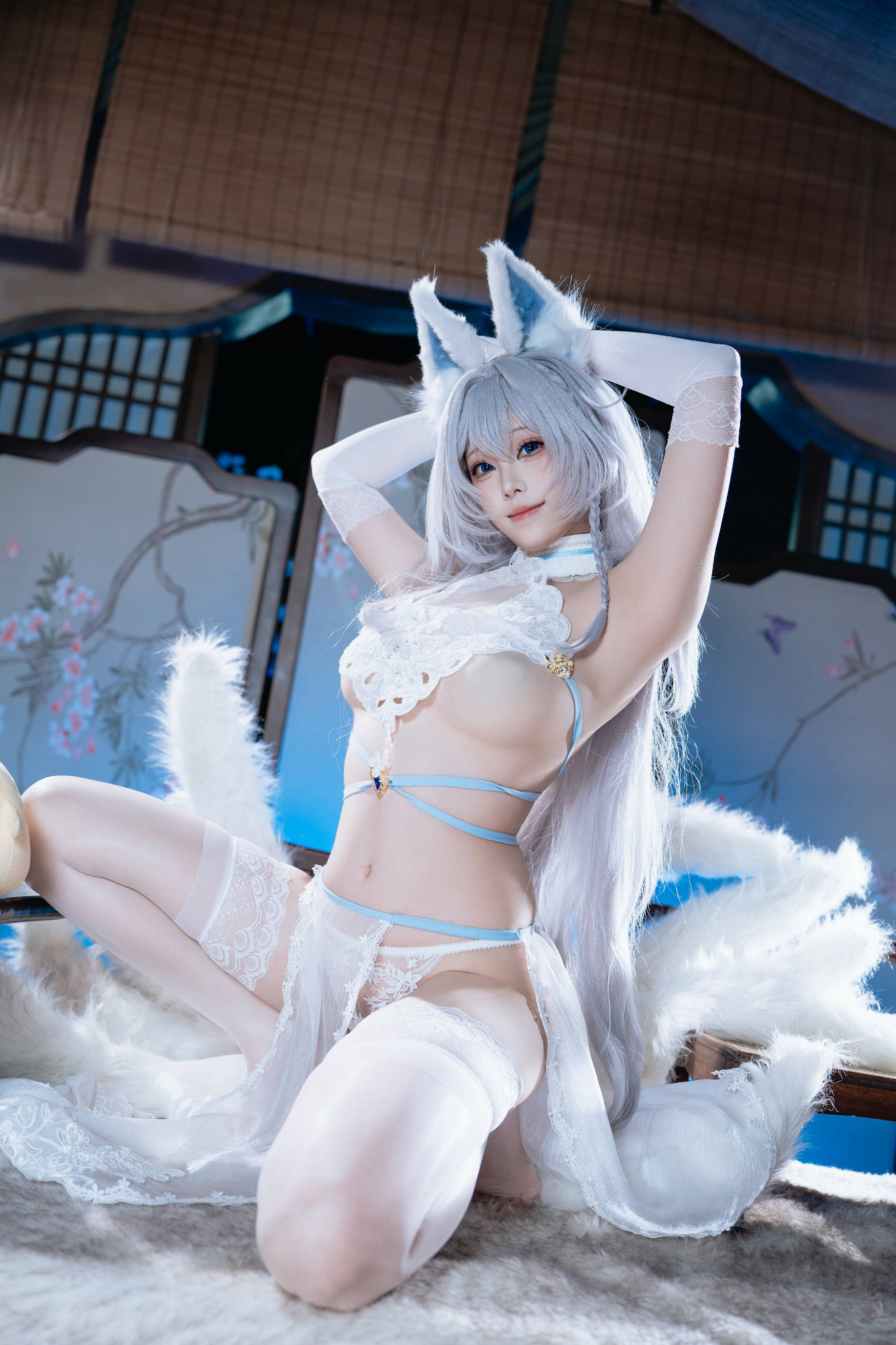 [COSPLAY] 蜜汁猫裘 – 碧蓝航线 信浓 下 [76P]