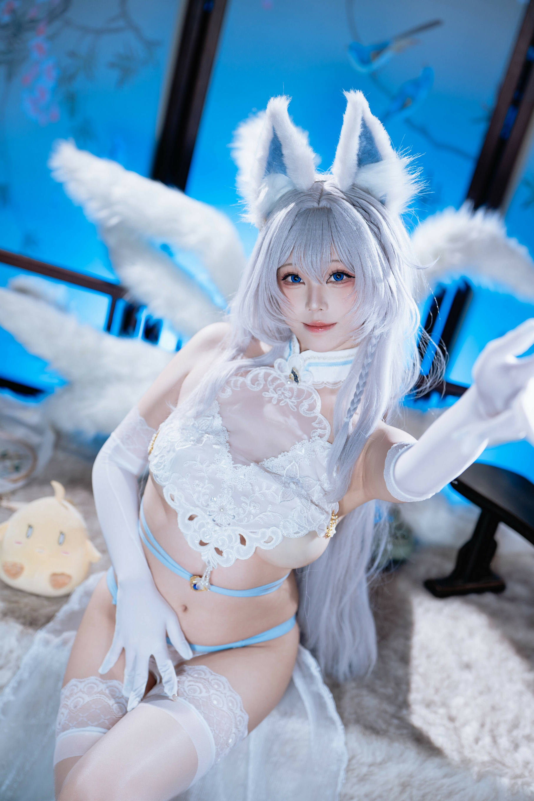 [COSPLAY] 蜜汁猫裘 – 碧蓝航线 信浓 下 [76P]
