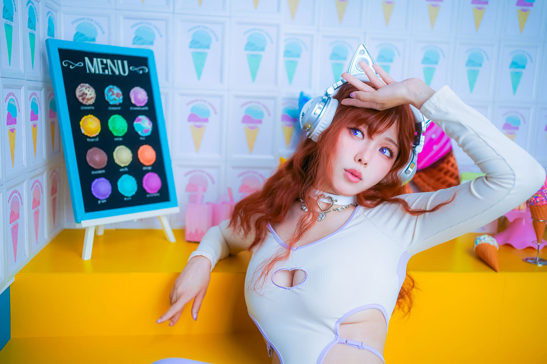 [COSPLAY] Ely_eee(ElyEE子) – Maoin Y2K貓音