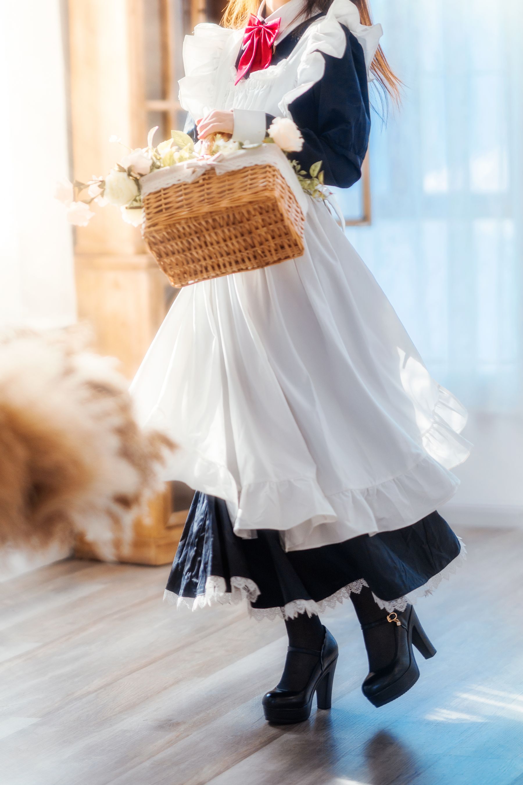 [COSPLAY] 桜桃喵 – 长裙妹抖