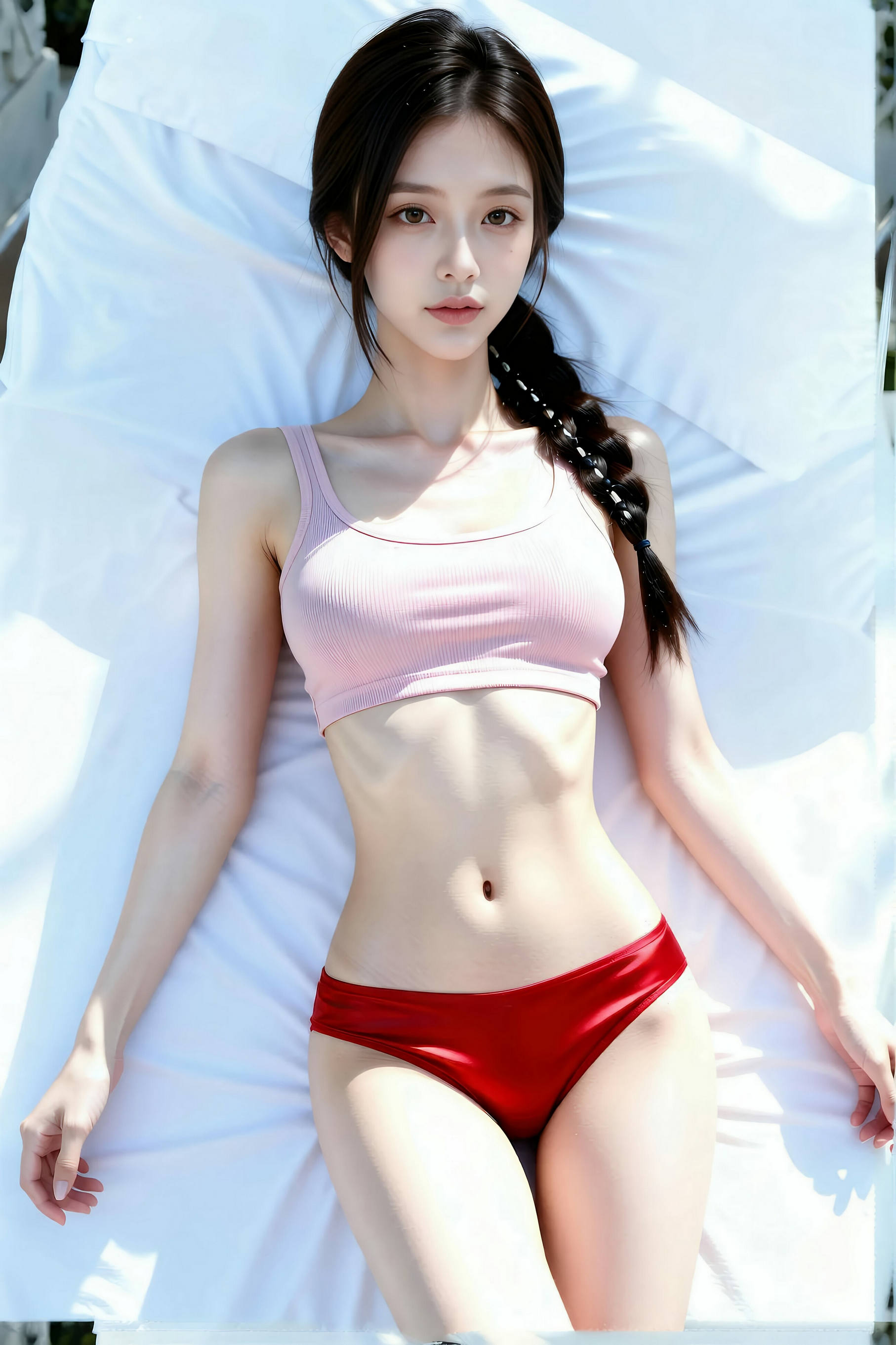 [AiGirl] 熙蕾学姐 粉色文胸 [91P]