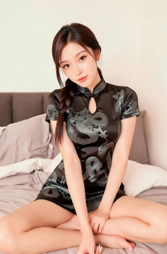 [AiGirl] 熙蕾学姐 旗袍短裙 [81P]