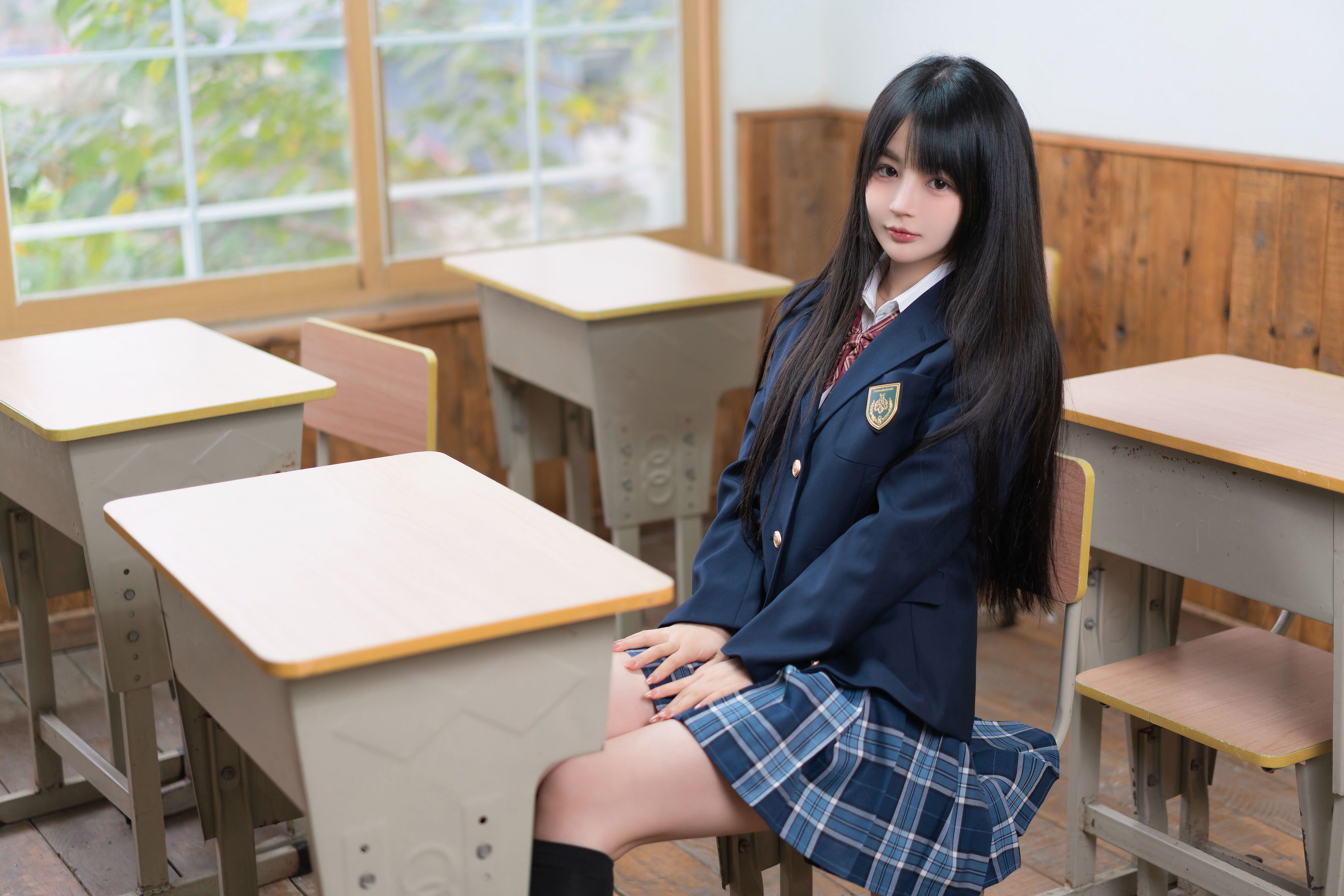 [COSPLAY] 桜井宁宁 – 放课后JK