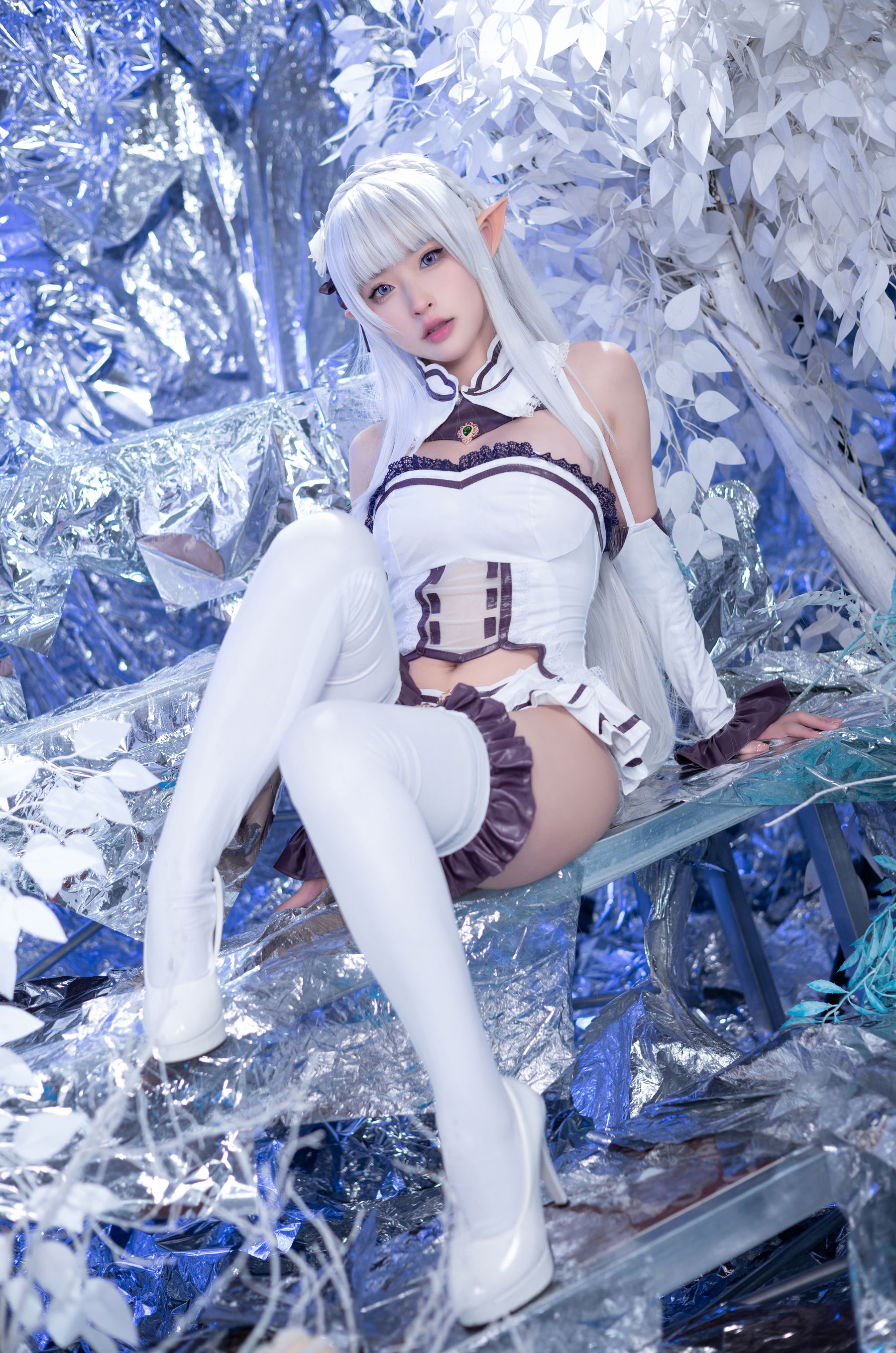 Gallery - [COSPLAY] 清水由乃 重生之我是艾米莉亚 - 麻豆夹-美女图片-性感写真 - image 4