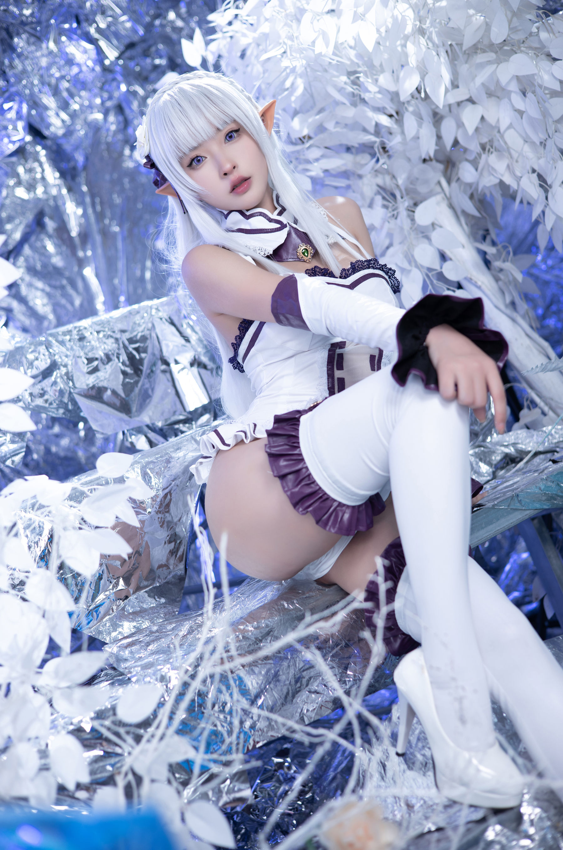 Gallery - [COSPLAY] 清水由乃 重生之我是艾米莉亚 - 麻豆夹-美女图片-性感写真 - image 3