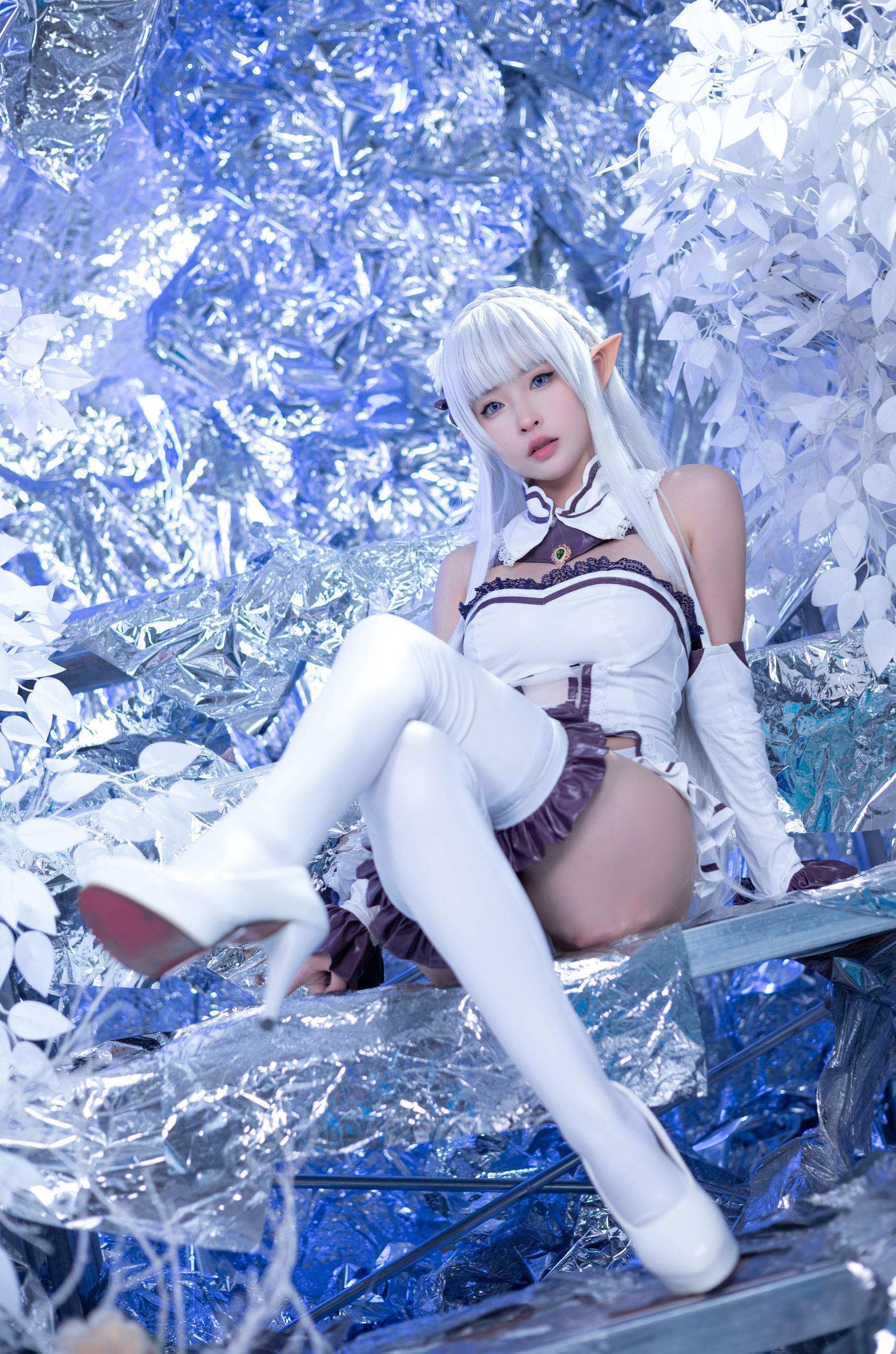 Gallery - [COSPLAY] 清水由乃 重生之我是艾米莉亚 - 麻豆夹-美女图片-性感写真 - image 9
