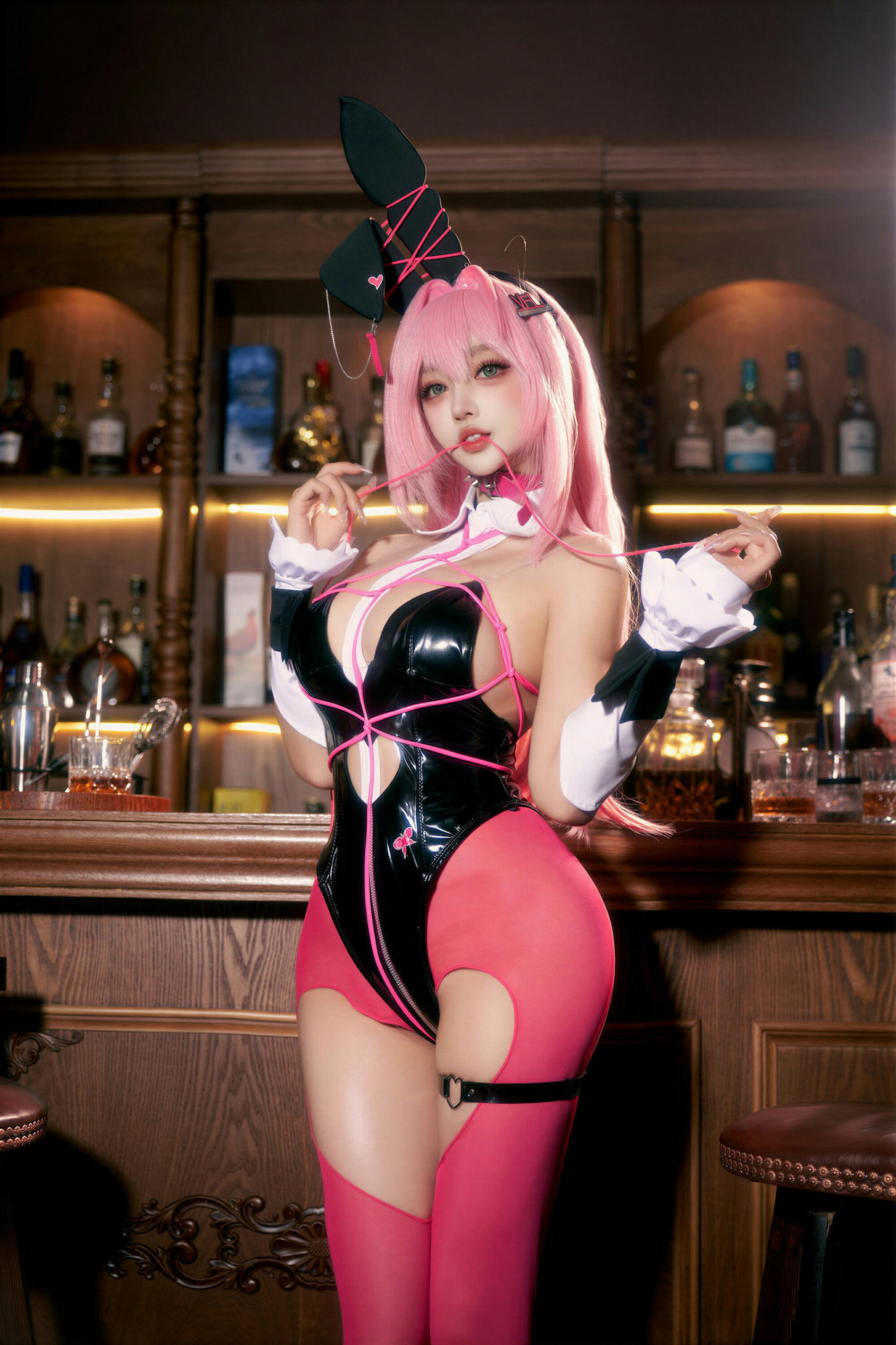 Gallery - [COSPLAY] 过期米线线喵 – Nikke胜利女神 薇尔维特 兔女郎 - 麻豆夹-美女图片-性感写真 - image 3