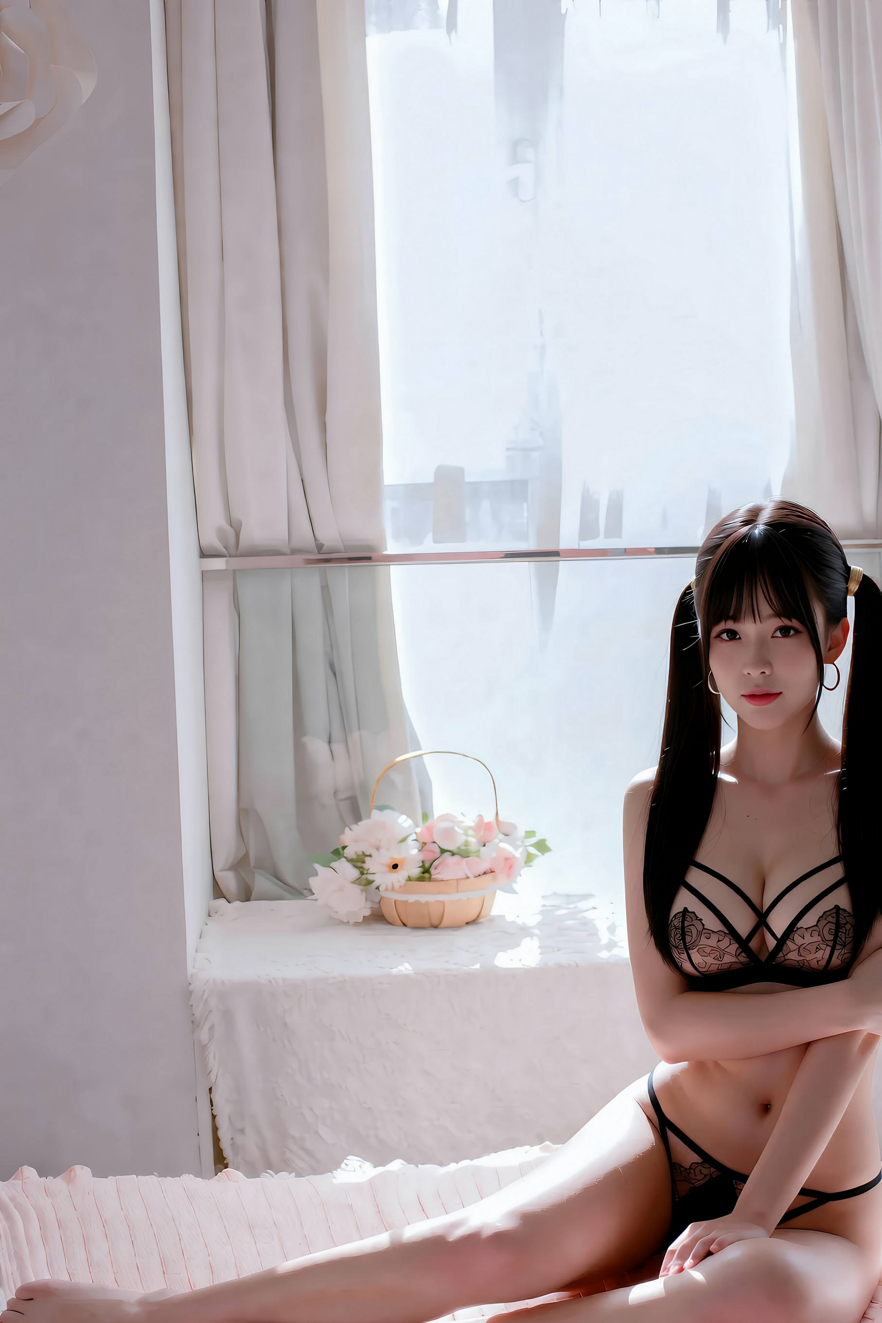 [AiGirl] 柚柚sasa 黑色情趣 [65P]