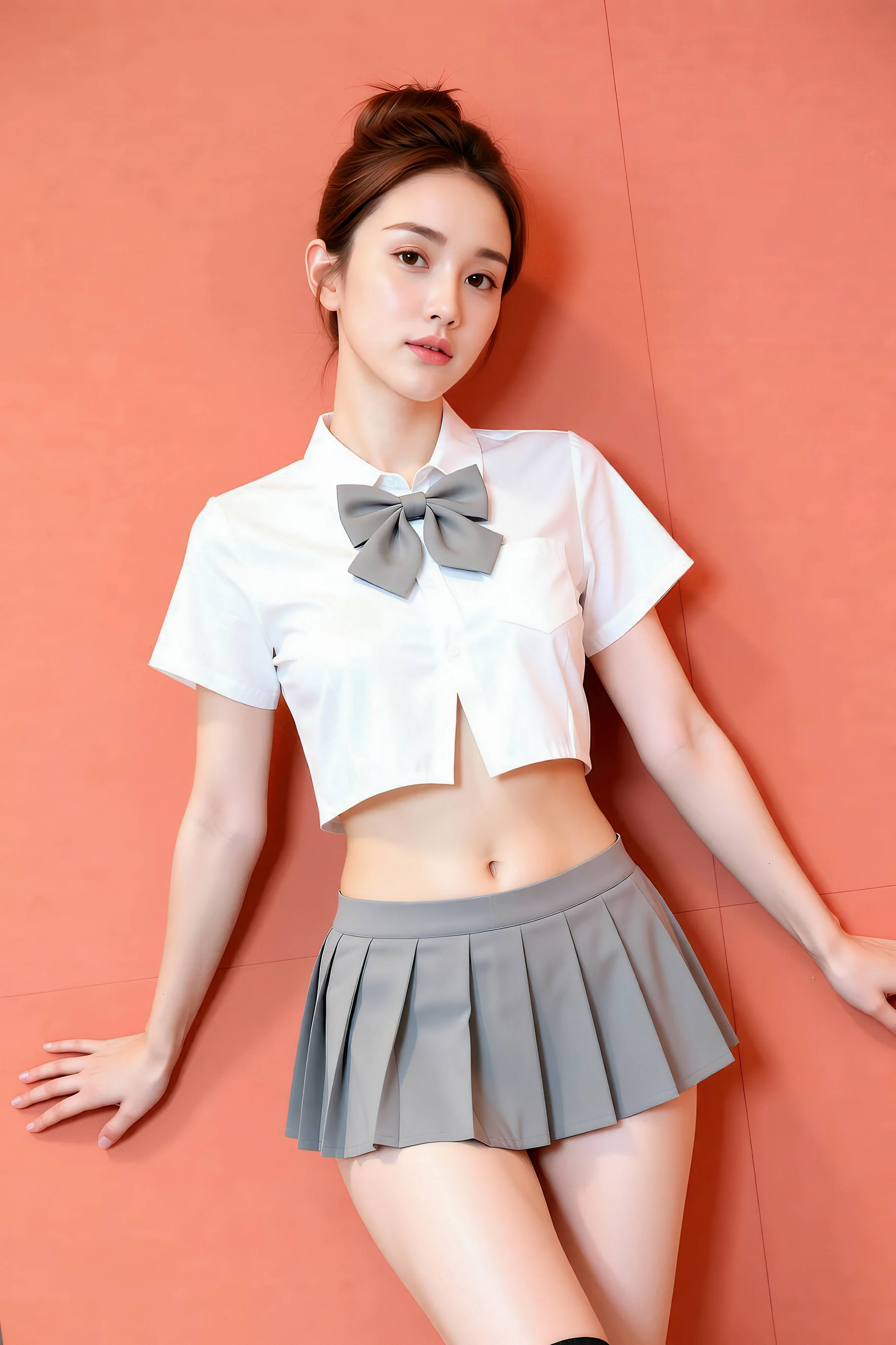 Gallery - [AiGirl] 一柠 超短JK [87P] - 麻豆夹-美女图片-性感写真 - image 8