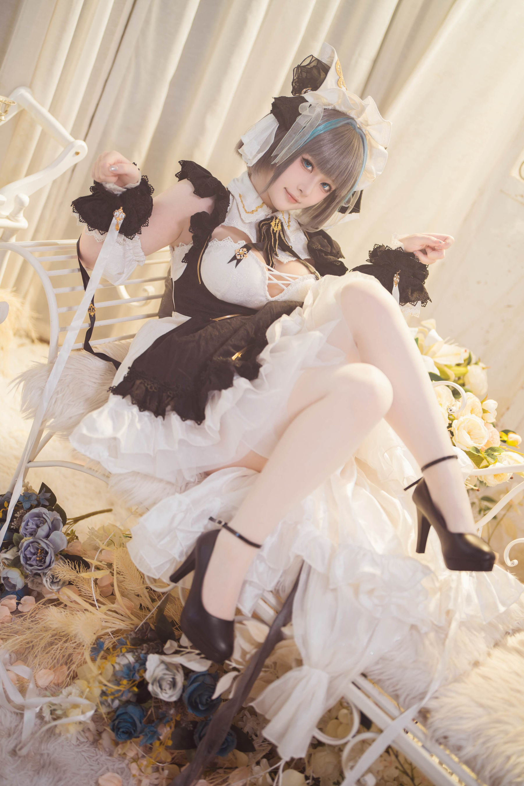 Gallery - [COSPLAY] 屿鱼 – 碧蓝航线 柴郡 - 麻豆夹-美女图片-性感写真 - image 4