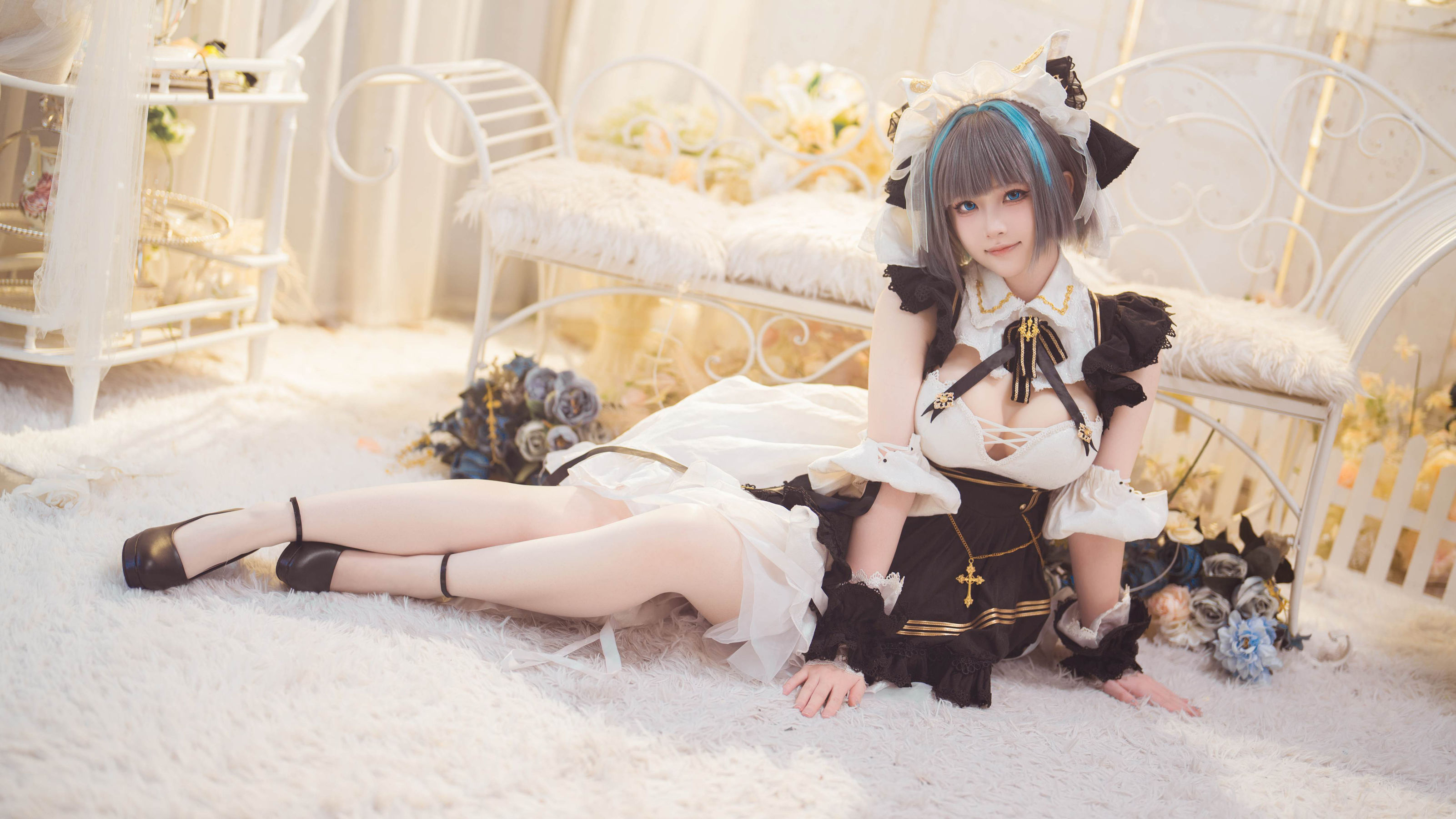 Gallery - [COSPLAY] 屿鱼 – 碧蓝航线 柴郡 - 麻豆夹-美女图片-性感写真 - image 5