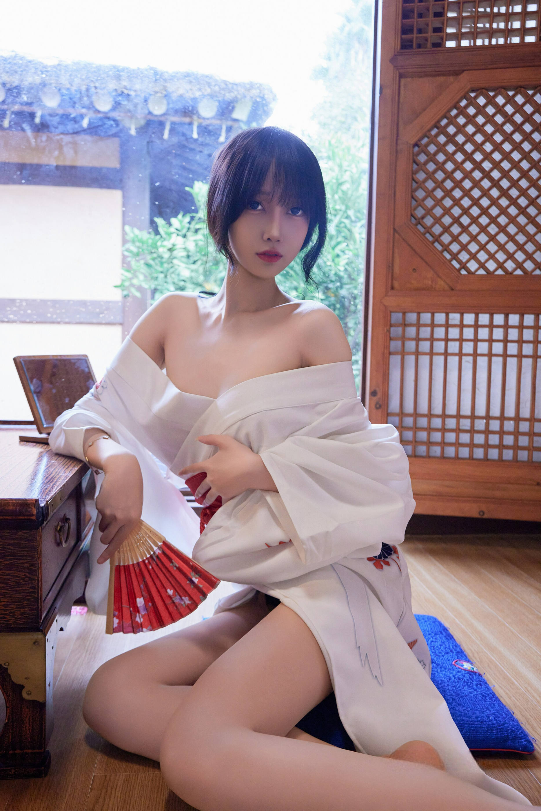 [秀人内购] 玥儿玥 诱人私拍福利 日式和服