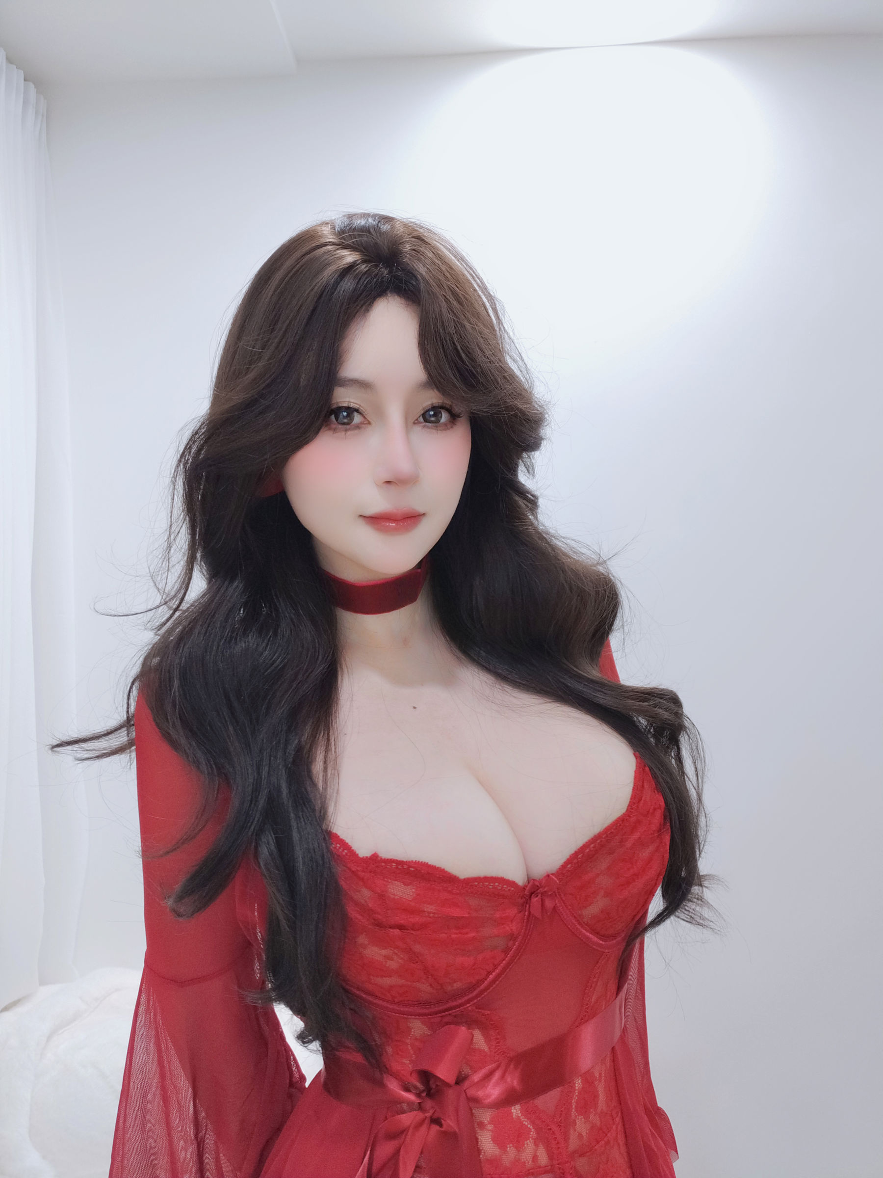 Gallery - [COSPLAY] Coser小姐姐白银 – Red Lad - 麻豆夹-美女图片-性感写真 - image 6