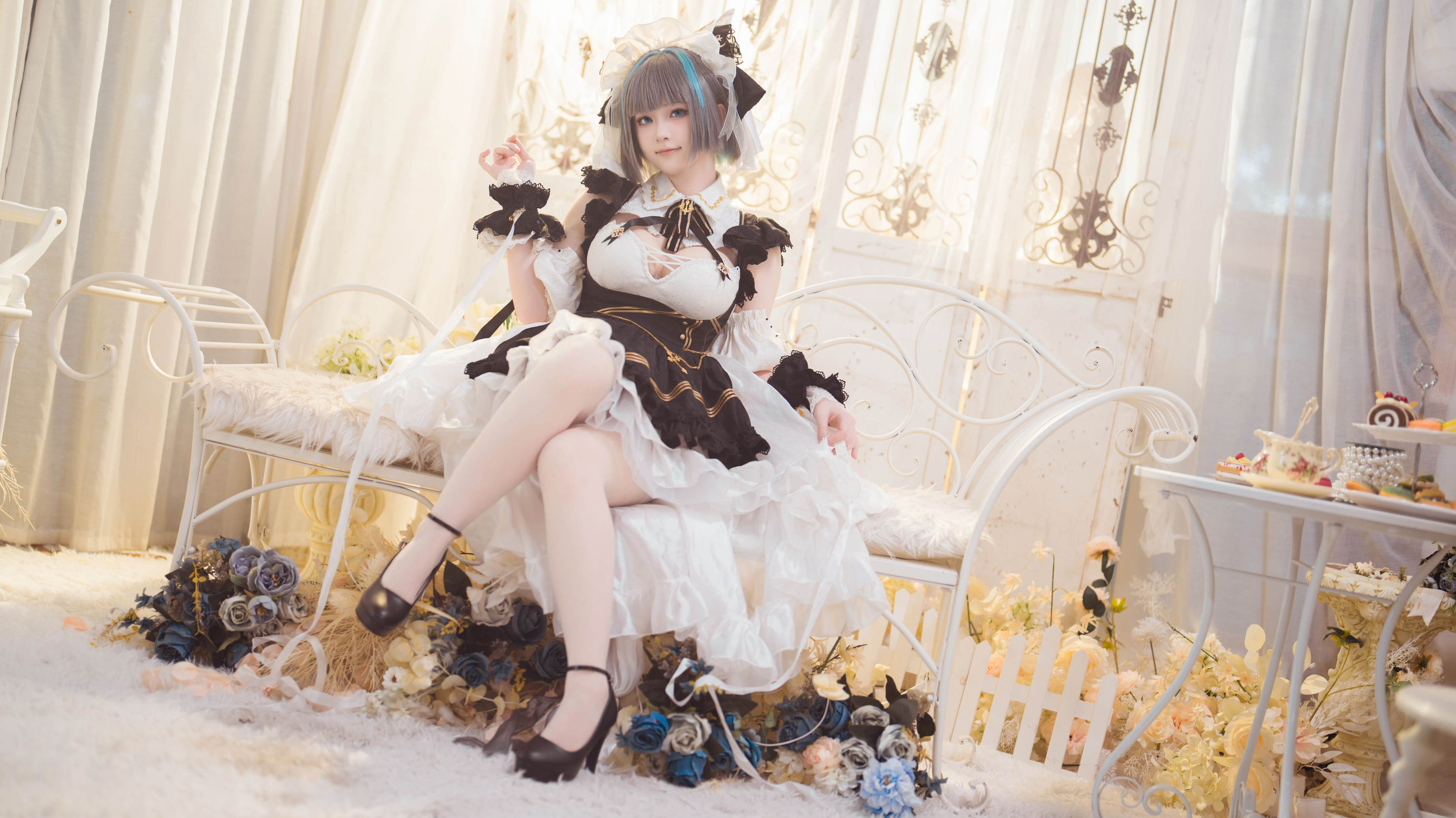 Gallery - [COSPLAY] 屿鱼 – 碧蓝航线 柴郡 - 麻豆夹-美女图片-性感写真 - image 8