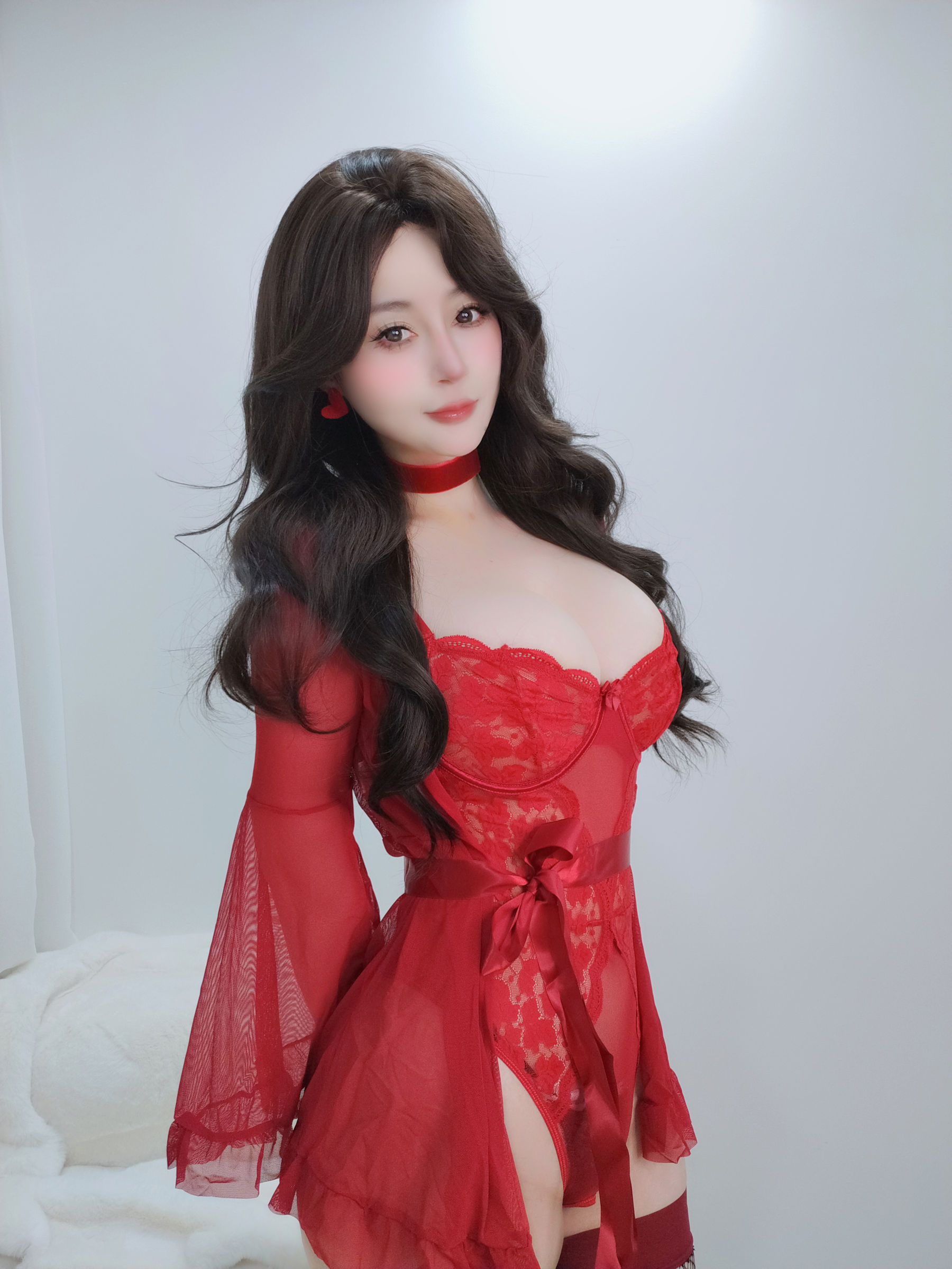 Gallery - [COSPLAY] Coser小姐姐白银 – Red Lad - 麻豆夹-美女图片-性感写真 - image 9