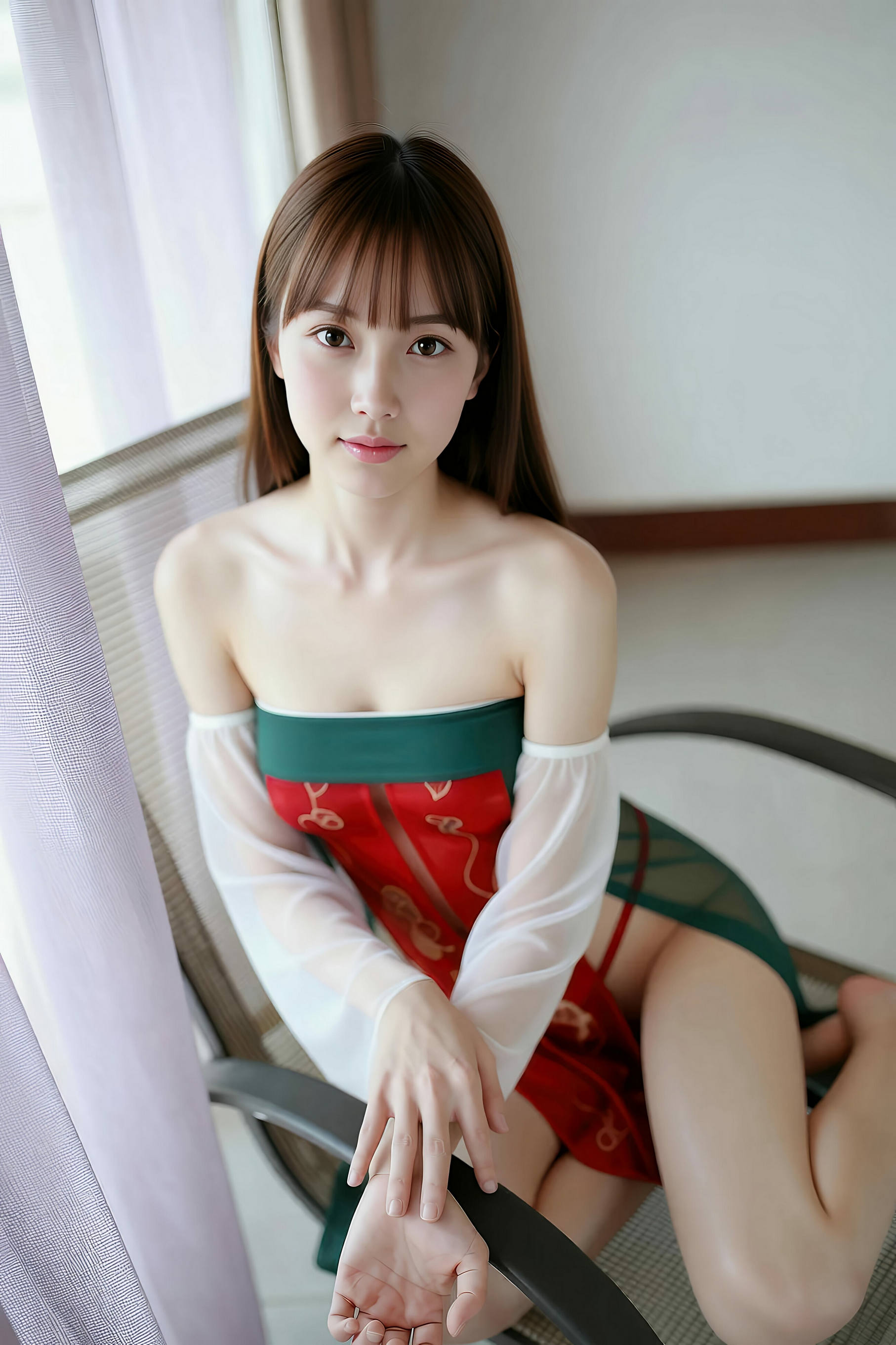 [AiGirl] 婉婉 红色情趣 [83P]