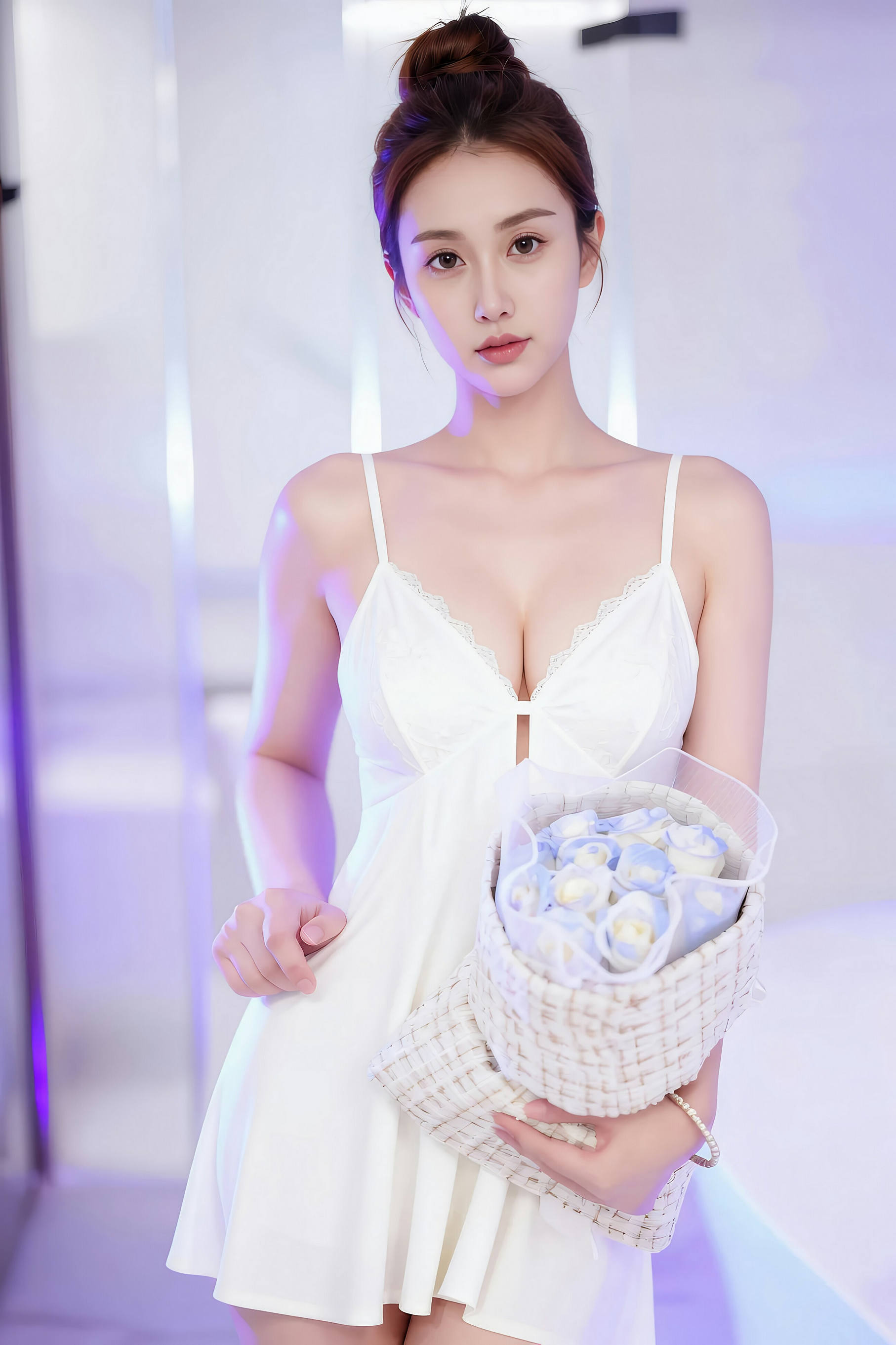 Gallery - [AiGirl] 一柠 白色短裙 [64P] - 麻豆夹-美女图片-性感写真 - image 6