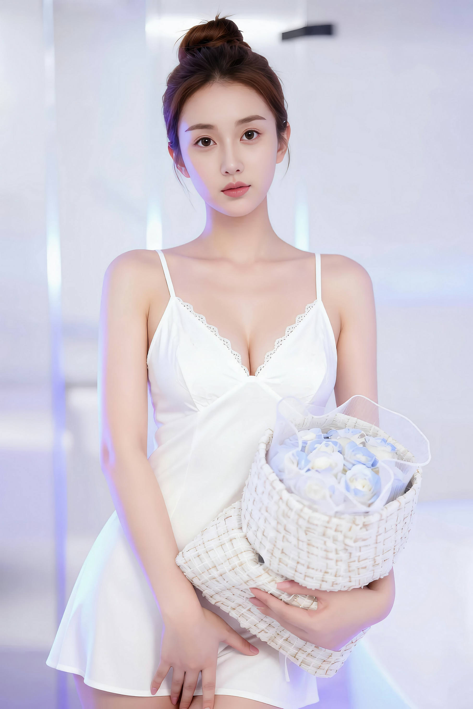 Gallery - [AiGirl] 一柠 白色短裙 [64P] - 麻豆夹-美女图片-性感写真 - image 7