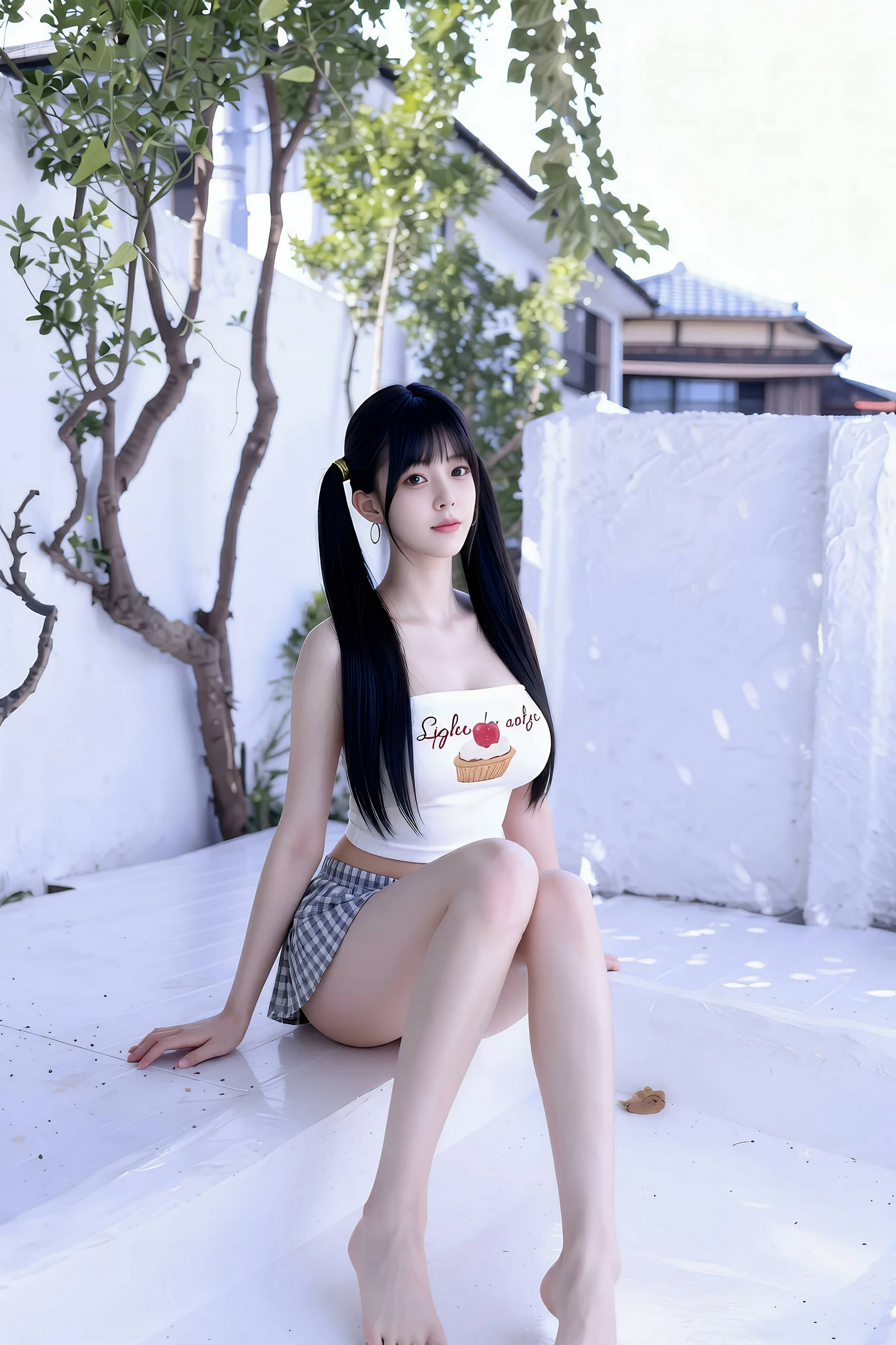 Gallery - [AiGirl] 柚柚sasa 短裙抹胸 [62P] - 麻豆夹-美女图片-性感写真 - image 8