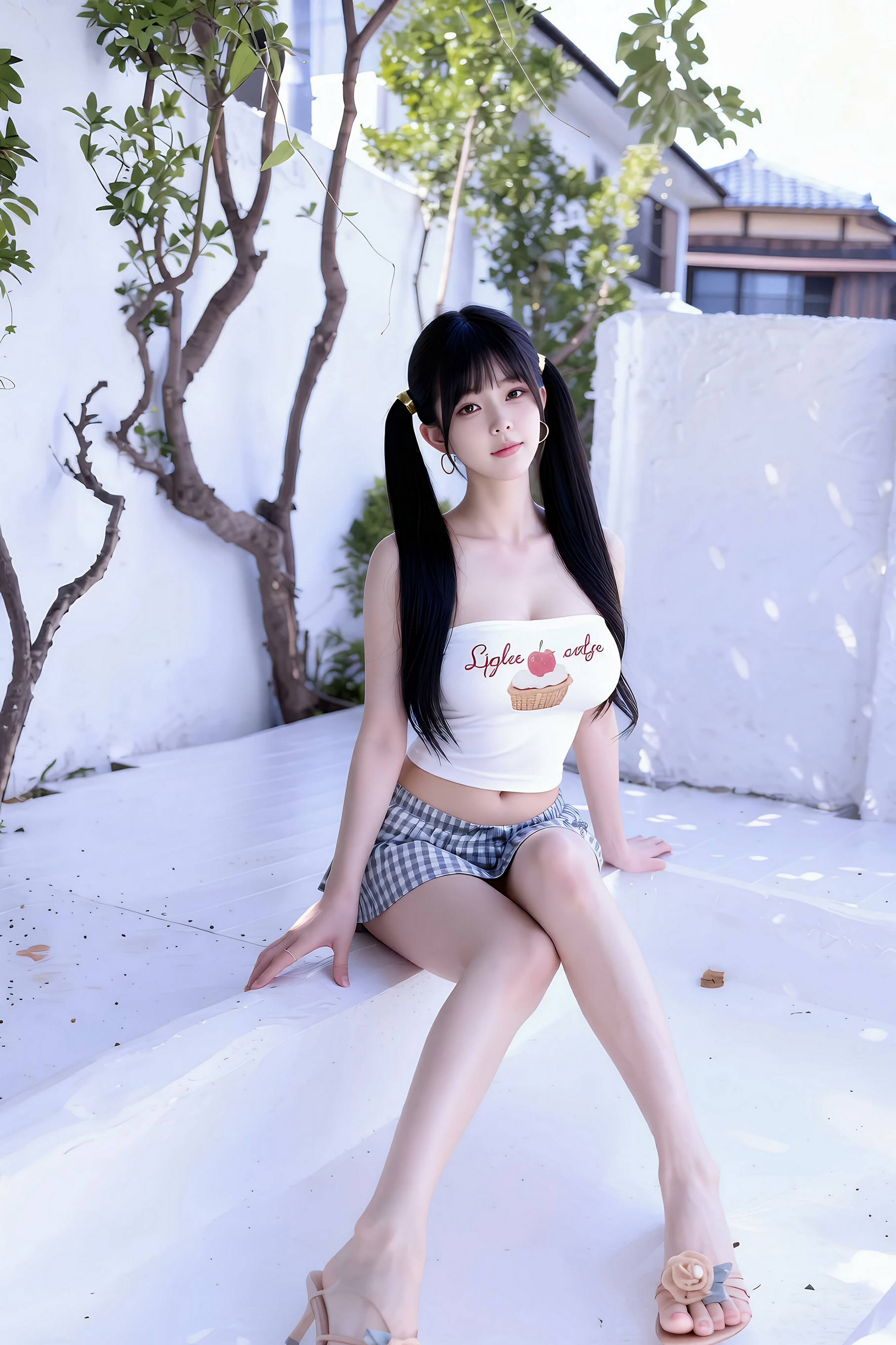 Gallery - [AiGirl] 柚柚sasa 短裙抹胸 [62P] - 麻豆夹-美女图片-性感写真 - image 9