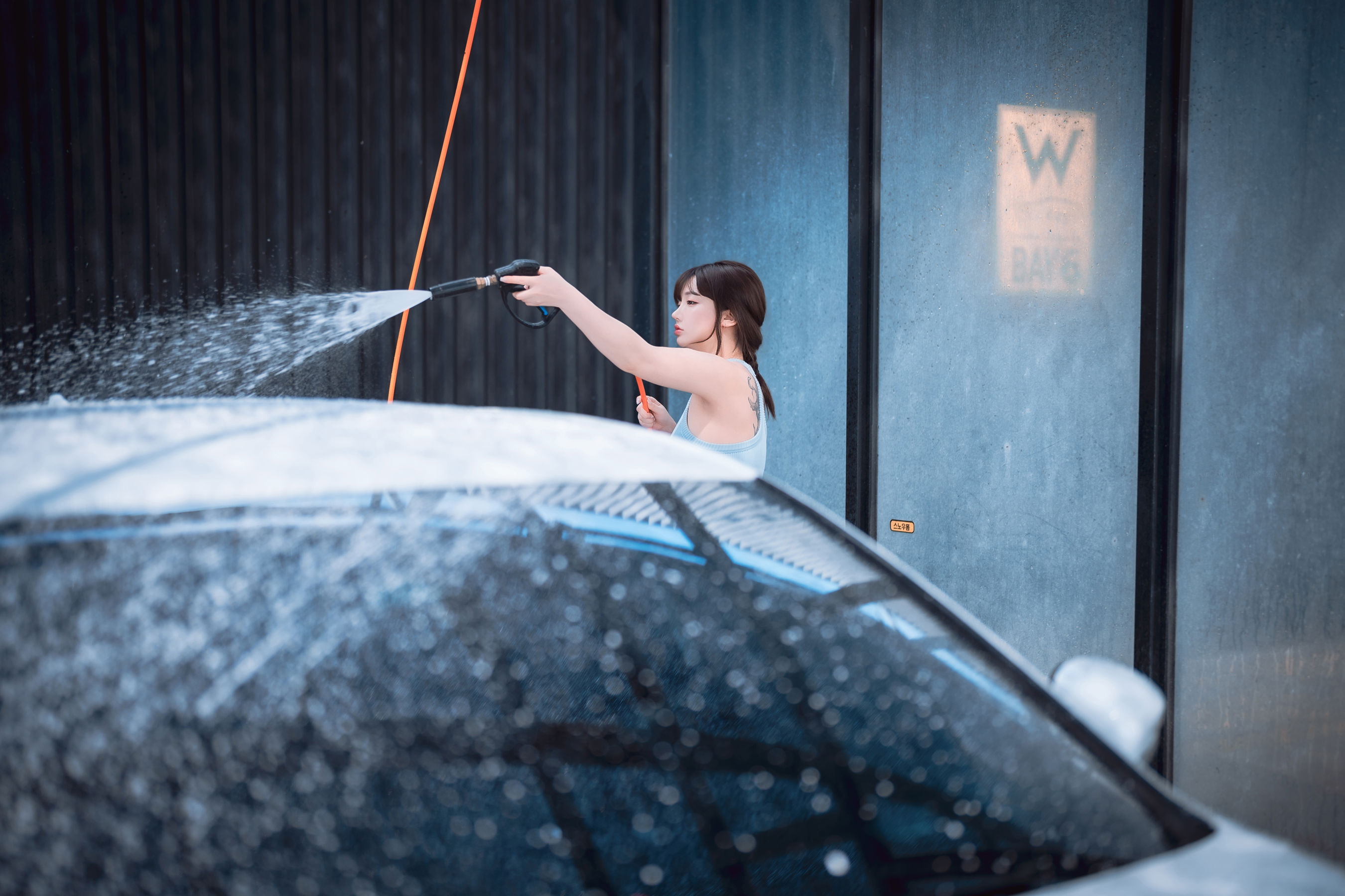 Gallery - [DJAWA] Son Ye Eun - Wash My Car [123P] - 麻豆夹-美女图片-性感写真 - image 8