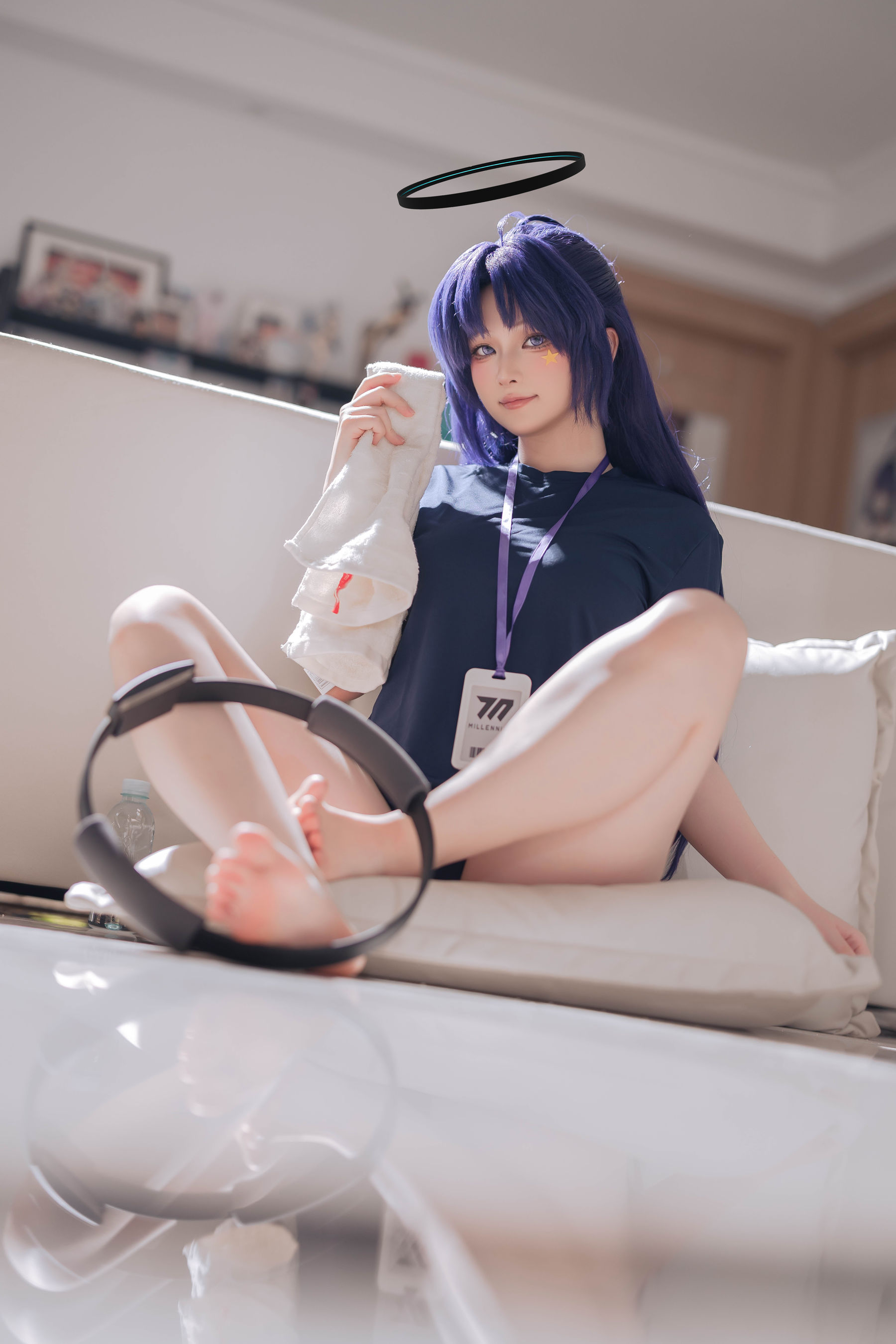 Gallery - [COSPLAY] 屿鱼 – 优香体操服T2 - 麻豆夹-美女图片-性感写真 - image 3