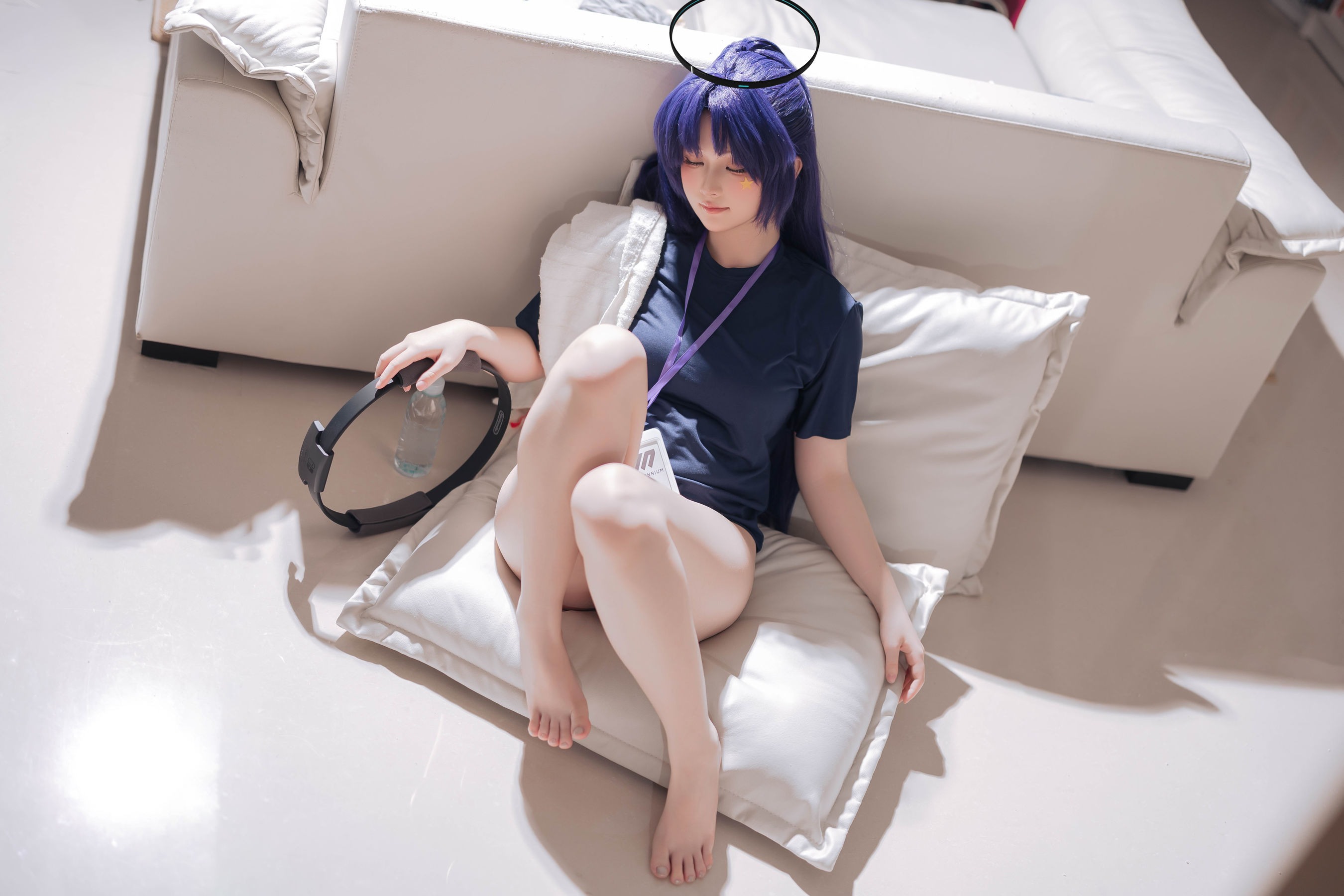 Gallery - [COSPLAY] 屿鱼 – 优香体操服T2 - 麻豆夹-美女图片-性感写真 - image 4