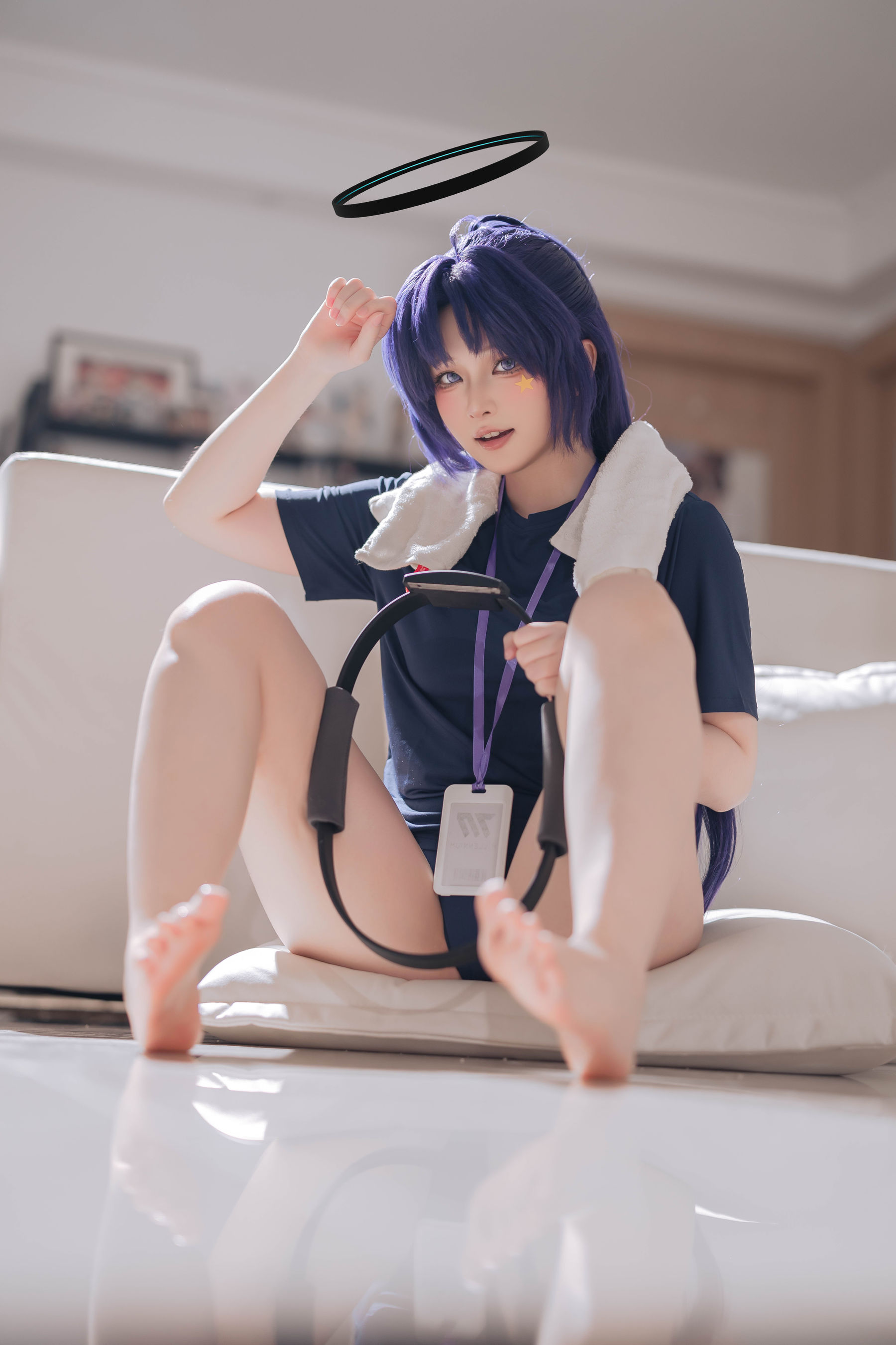 Gallery - [COSPLAY] 屿鱼 – 优香体操服T2 - 麻豆夹-美女图片-性感写真 - image 6