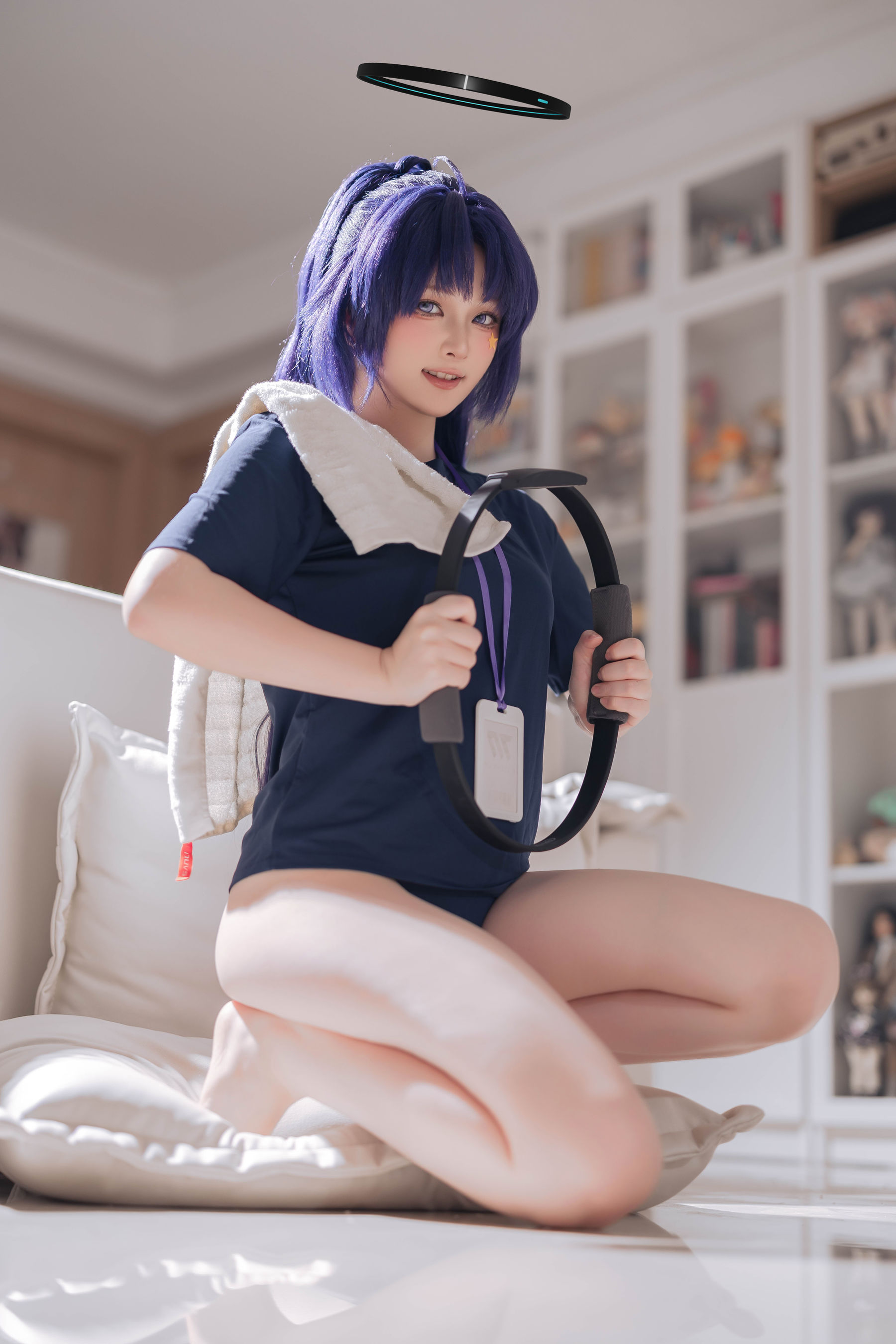Gallery - [COSPLAY] 屿鱼 – 优香体操服T2 - 麻豆夹-美女图片-性感写真 - image 9