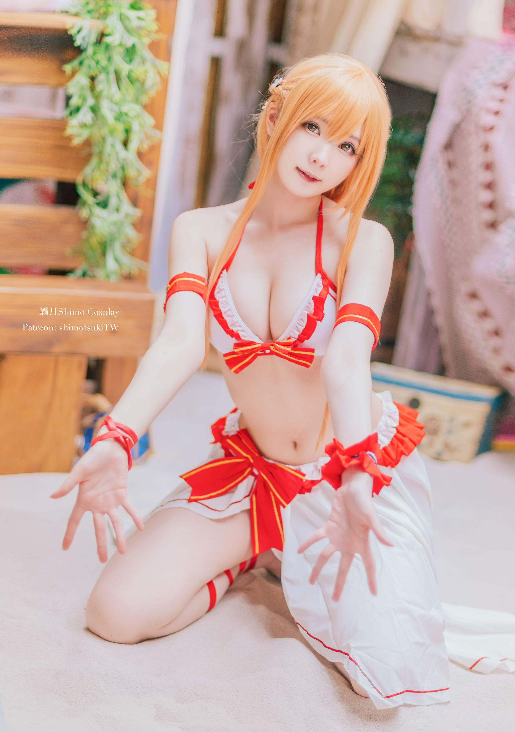 Gallery - [COSPLAY] 霜月shimo – Asuna泳装 - 麻豆夹-美女图片-性感写真 - image 8