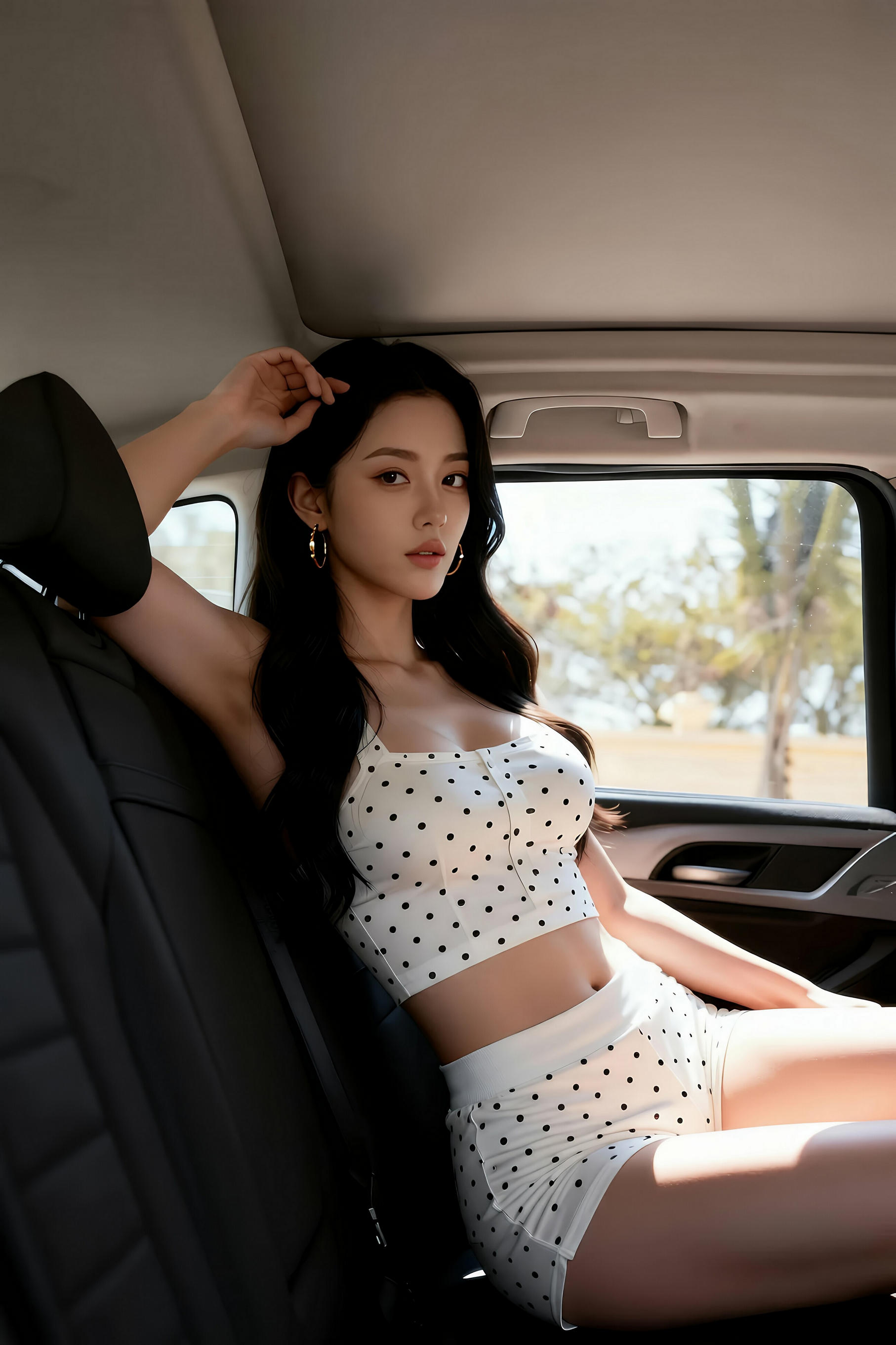 [AiGirl] 乐瑶 波点短裤 [66P]