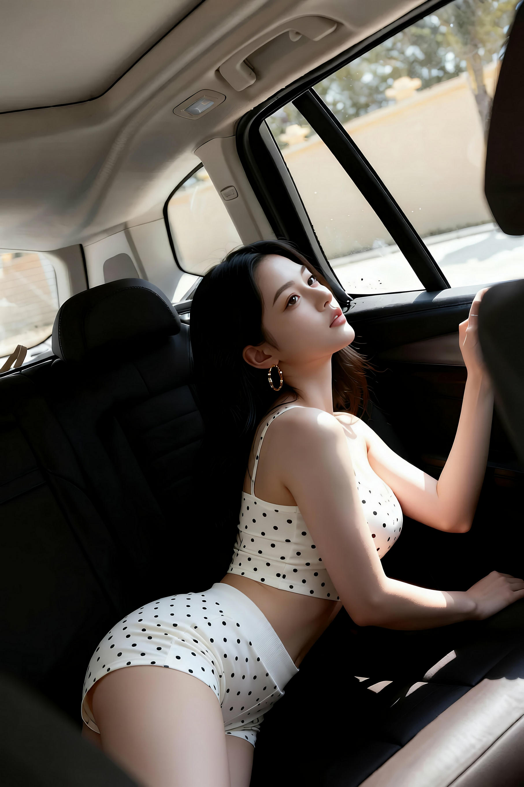 [AiGirl] 乐瑶 波点短裤 [66P]