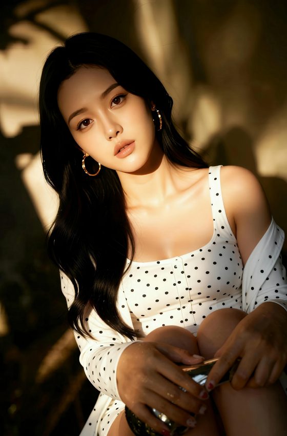 [AiGirl] 乐瑶 波点短裤 [66P]