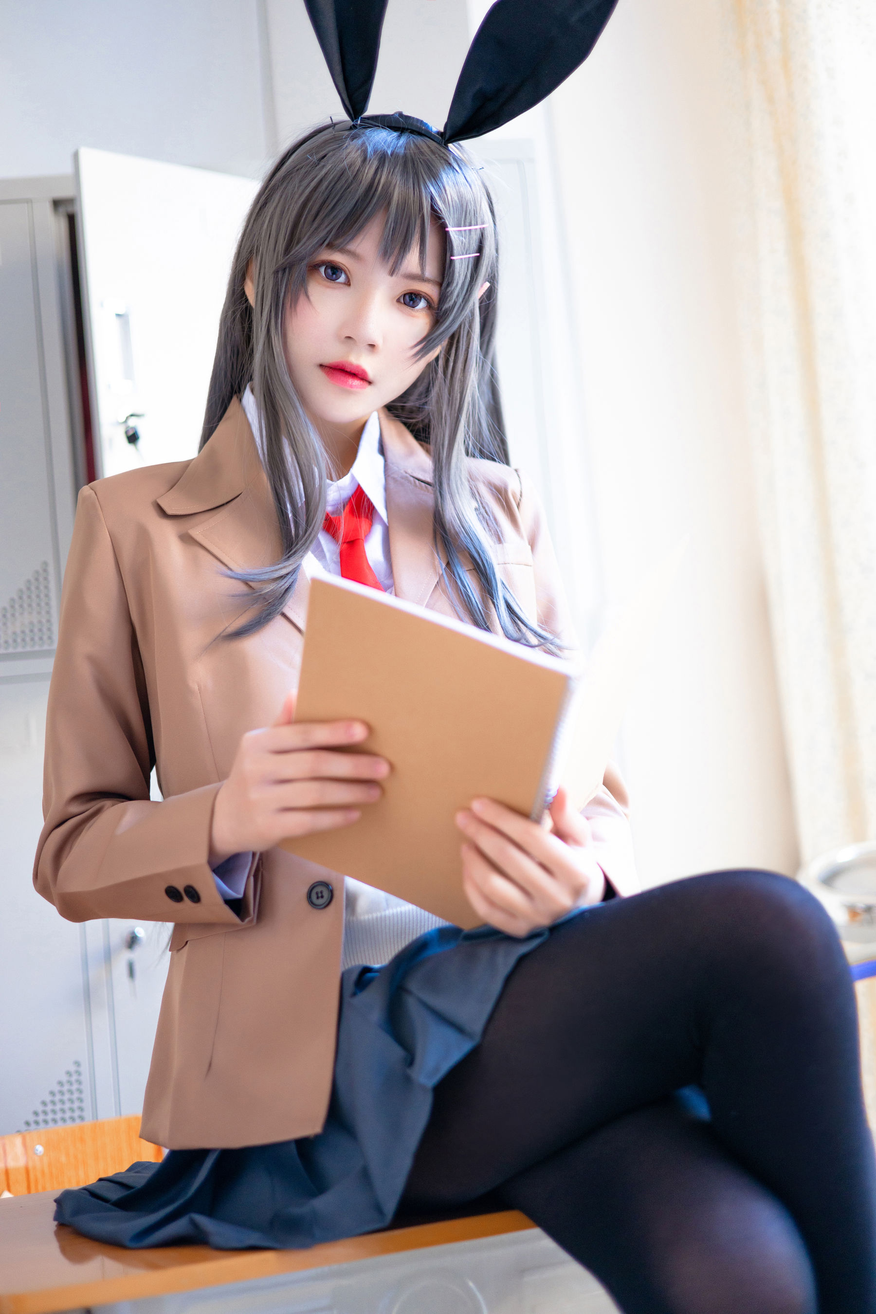 [COSPLAY] 桜桃喵 – 麻衣JK