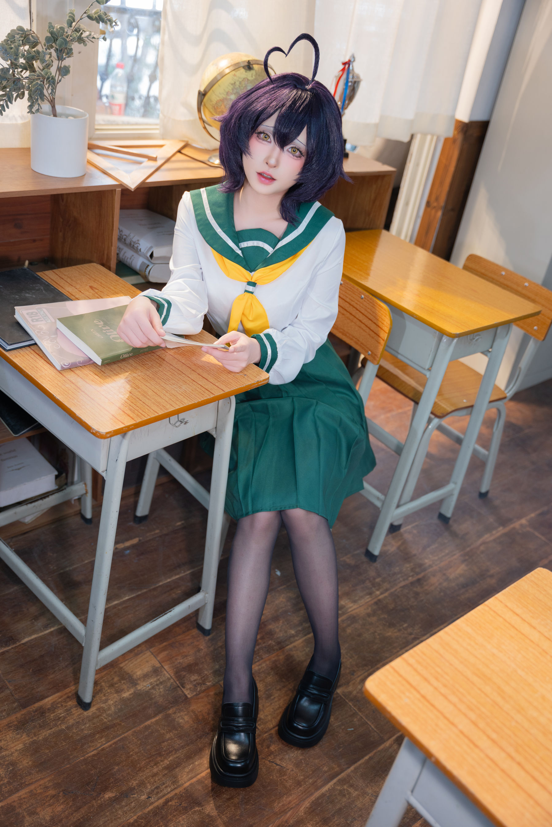 [COSPLAY] 清水由乃 憧憬成为魔法少女 柊舞缇娜JK