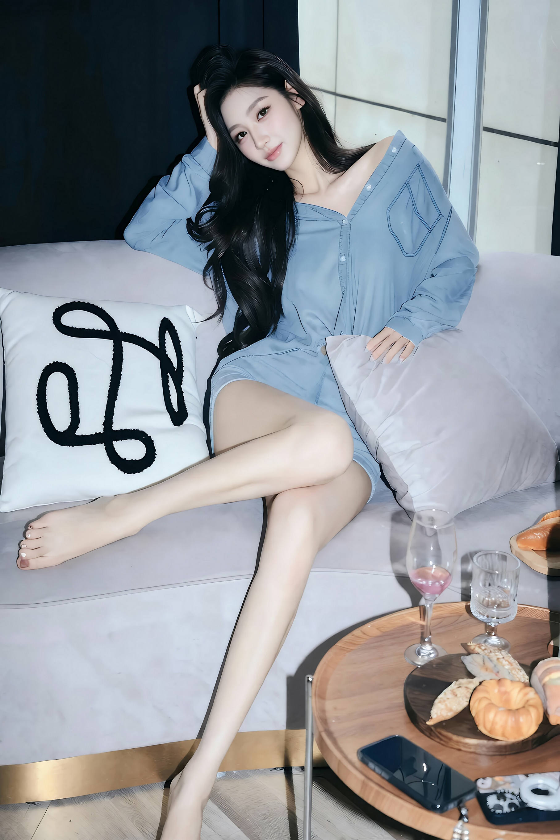 [AiGirl] 糖er 蓝色牛仔 [67P]